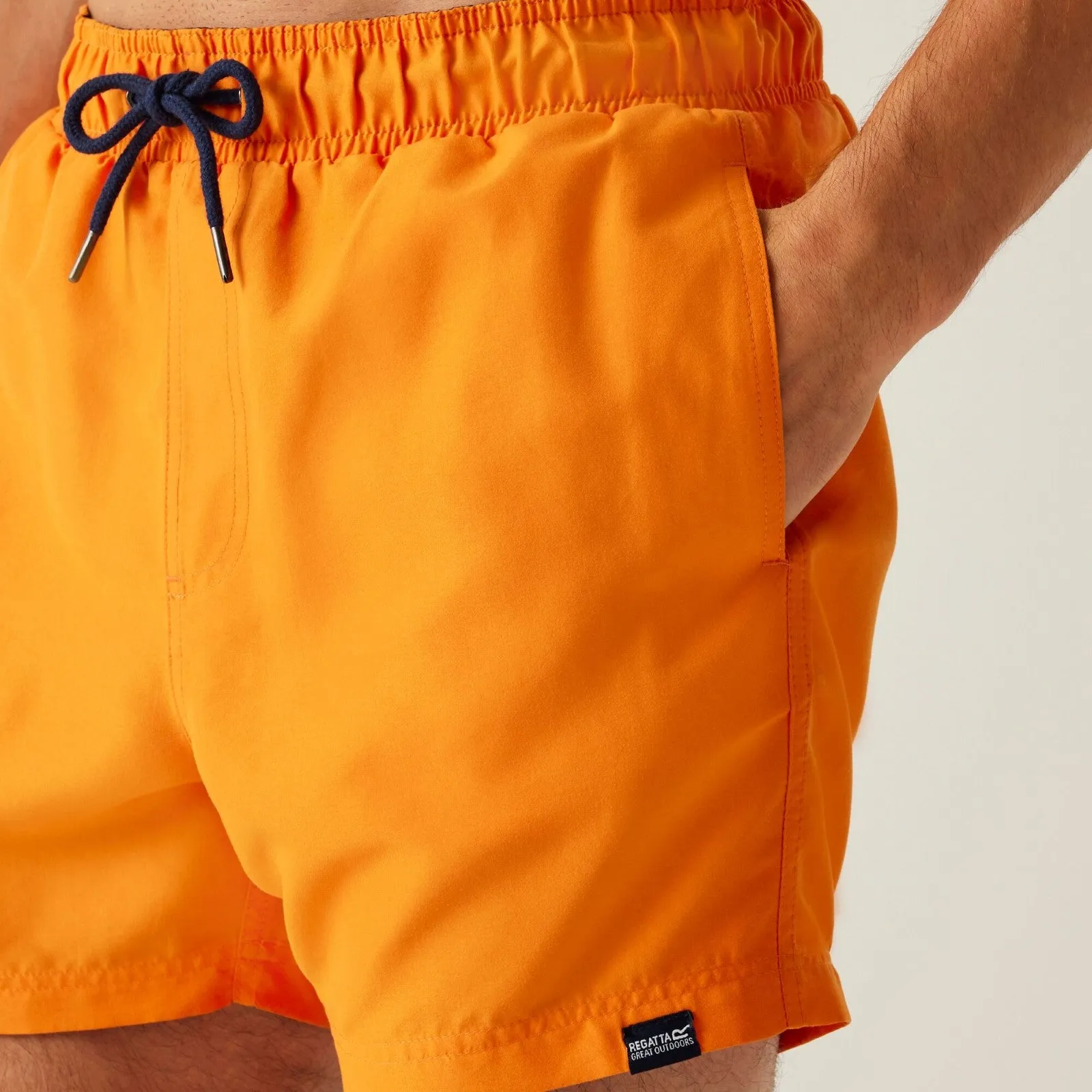 Regatta Mens Mawson II Elasticated Waist Swim Swimming Surf Trunks Shorts