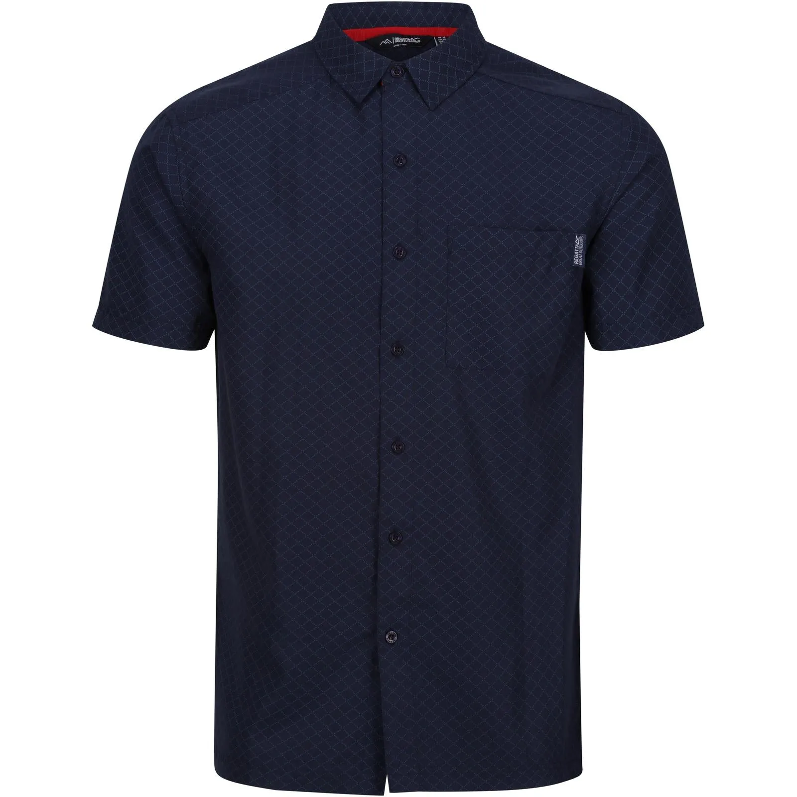 Regatta Mens Mindano VIII Short Sleeve Shirt
