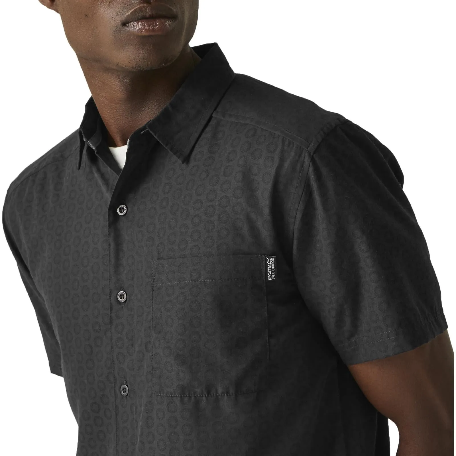 Regatta Mens Mindano VIII Short Sleeve Shirt