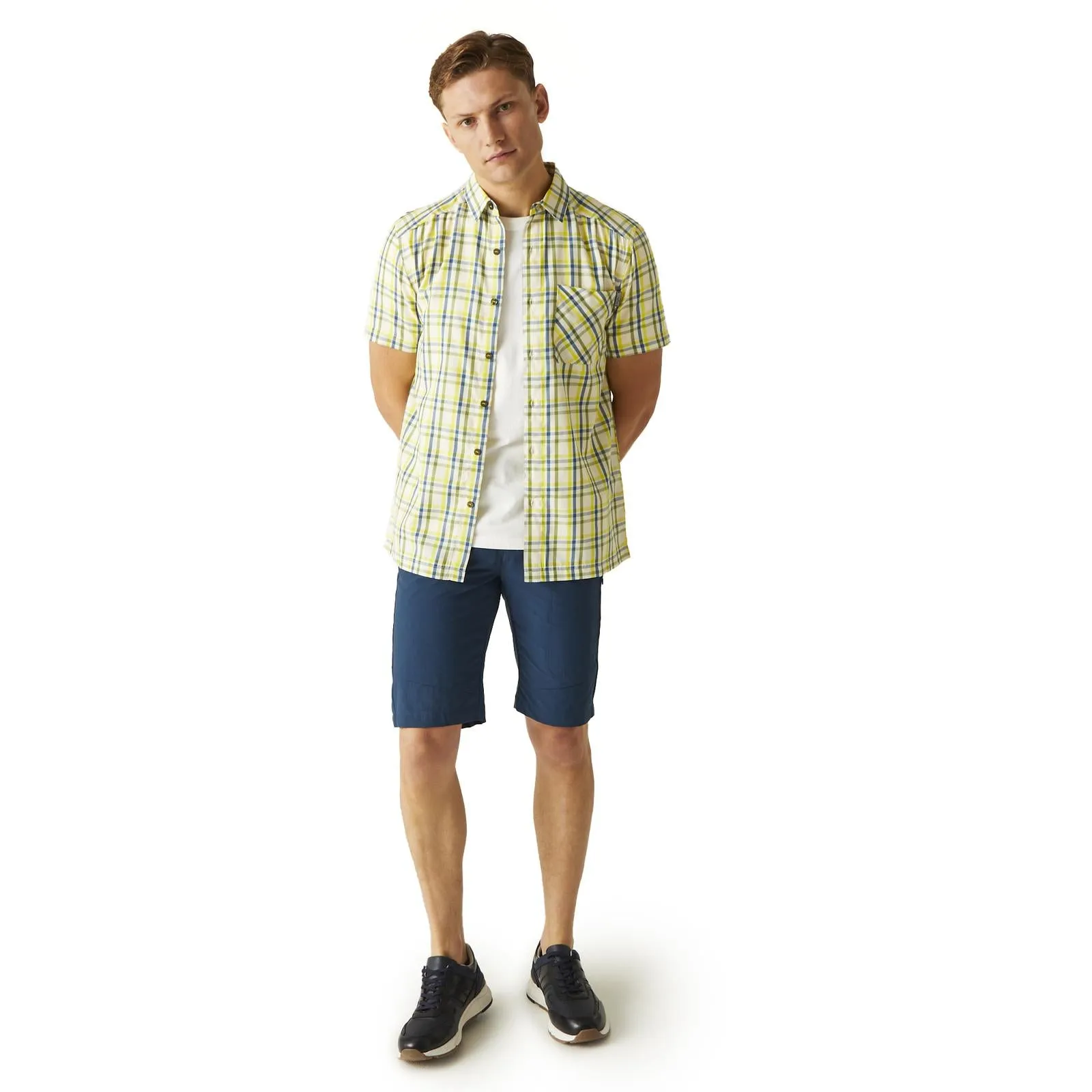 Regatta Mens Mindano VIII Short Sleeve Shirt