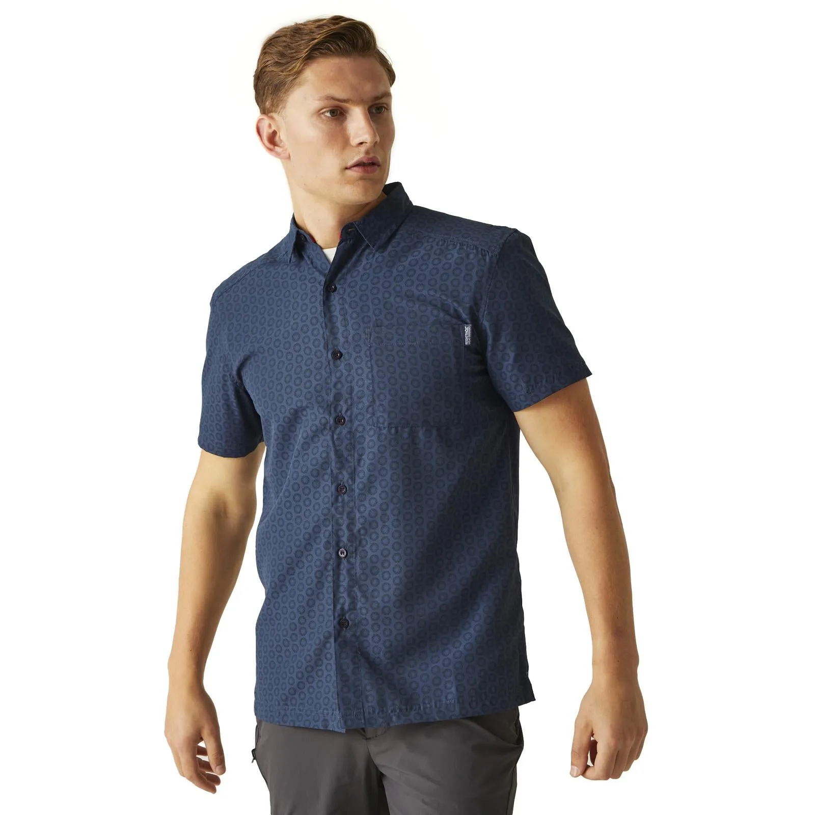 Regatta Mens Mindano VIII Short Sleeve Shirt