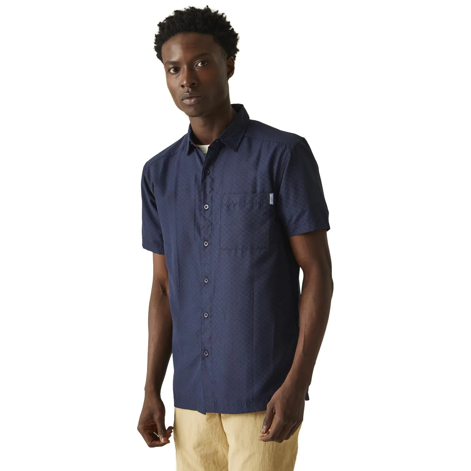 Regatta Mens Mindano VIII Short Sleeve Shirt