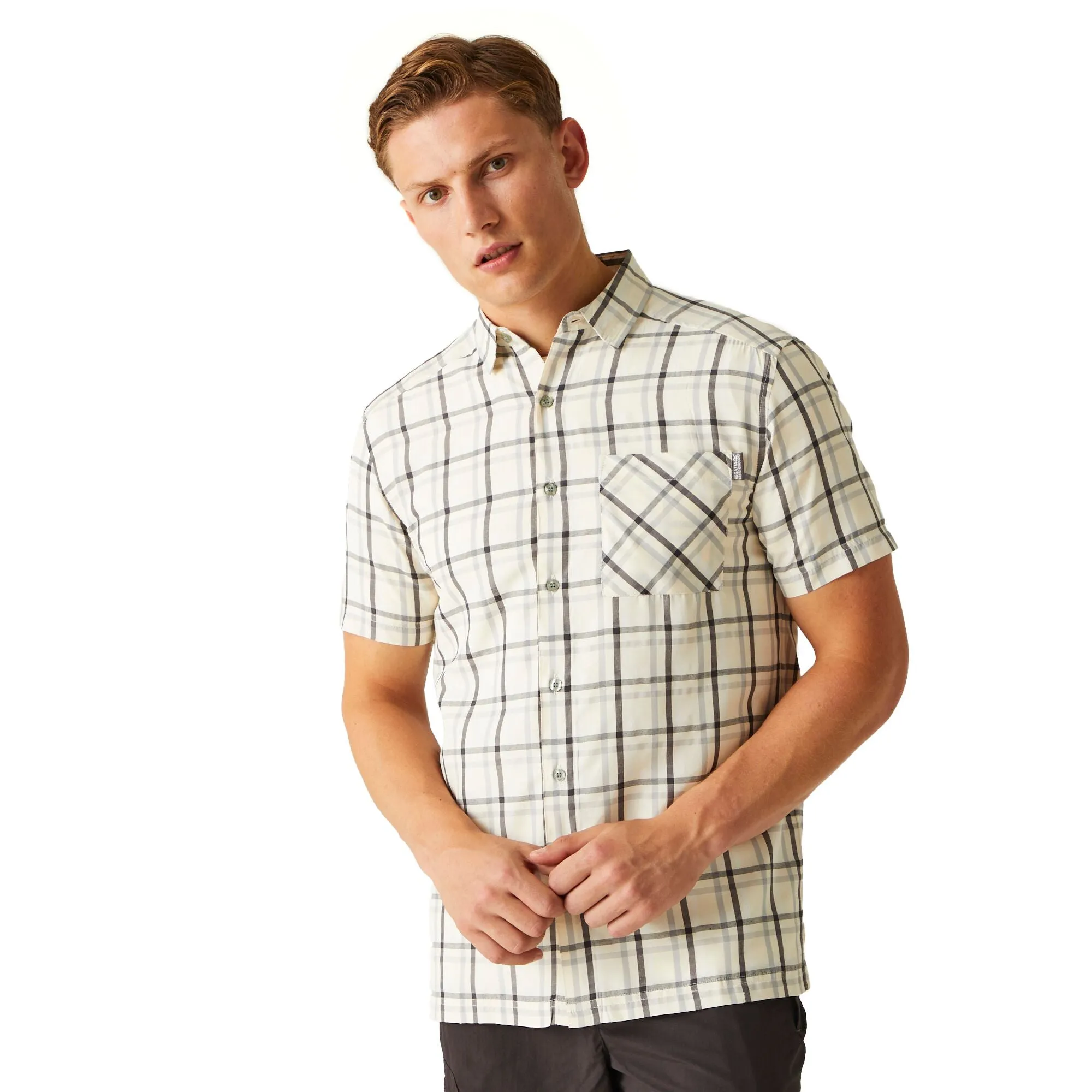 Regatta Mens Mindano VIII Short Sleeve Shirt
