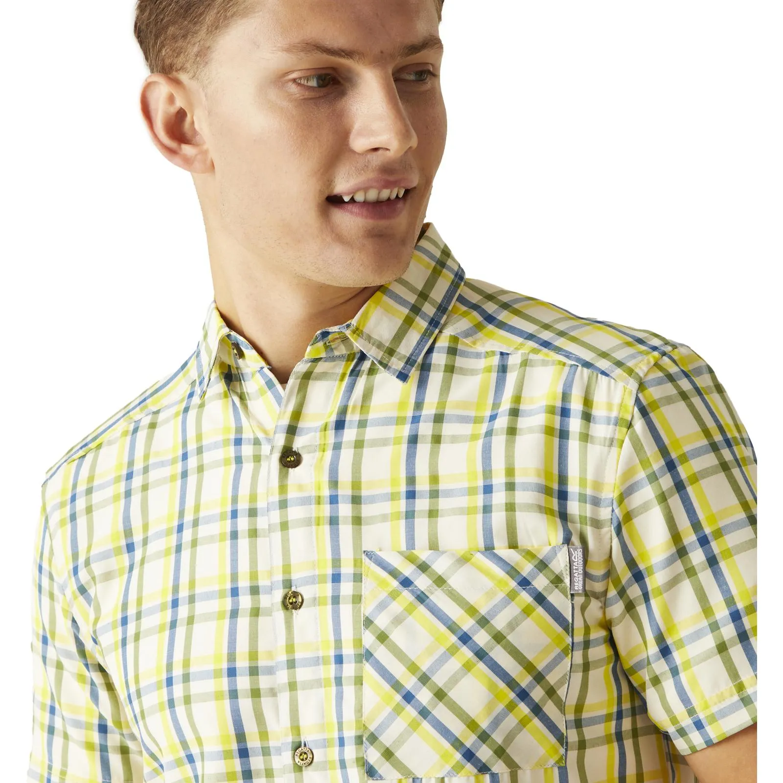 Regatta Mens Mindano VIII Short Sleeve Shirt