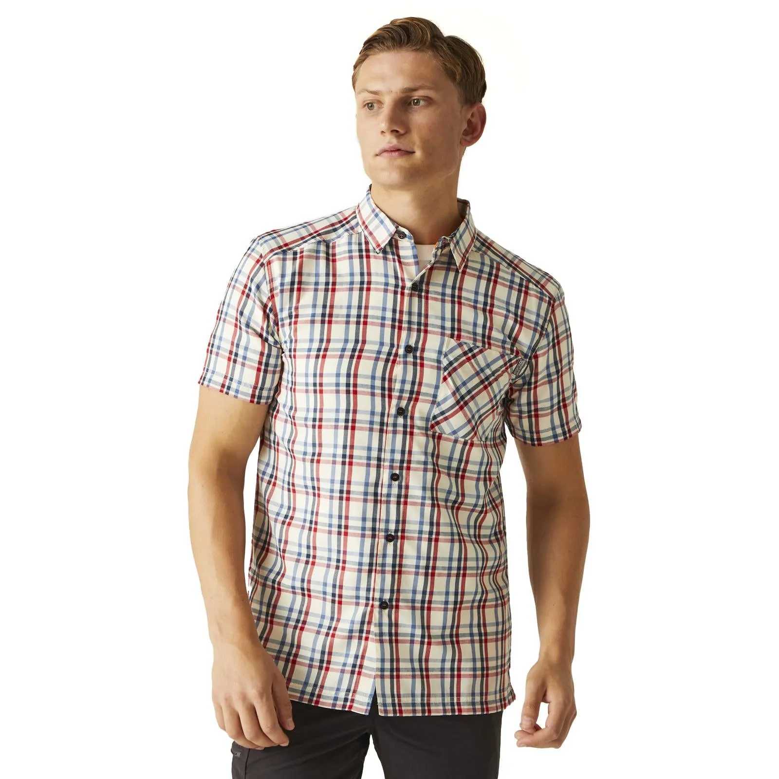 Regatta Mens Mindano VIII Short Sleeve Shirt