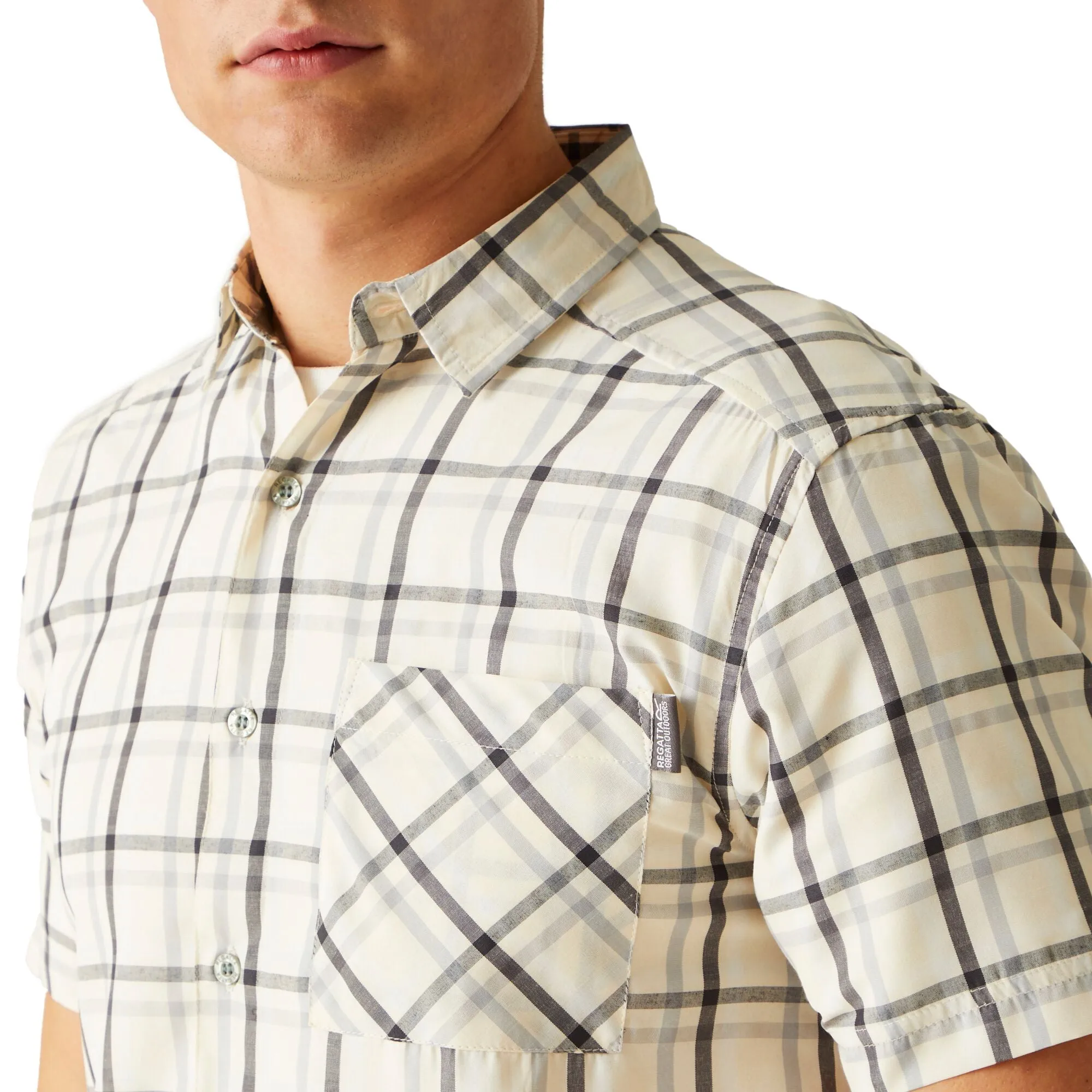 Regatta Mens Mindano VIII Short Sleeve Shirt