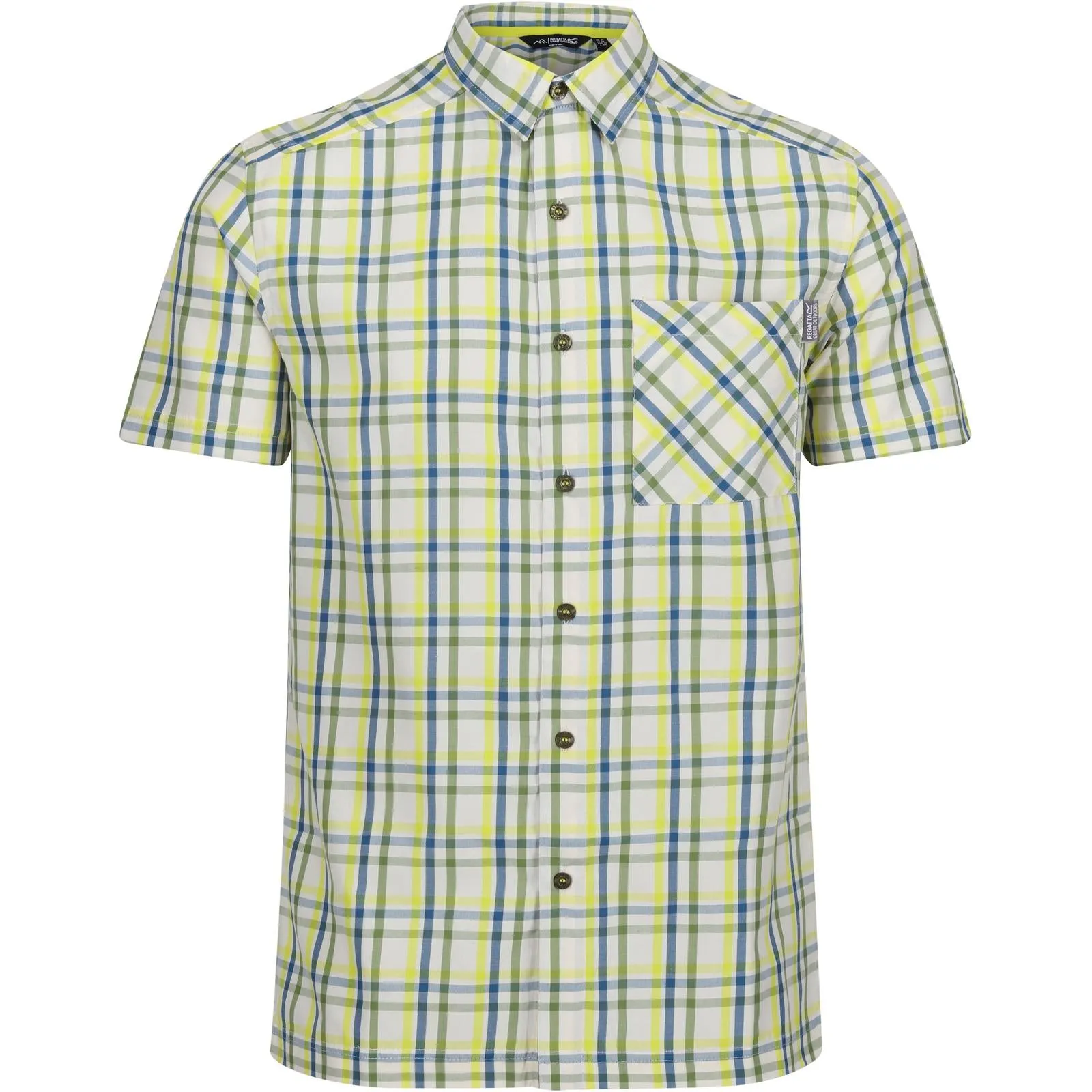 Regatta Mens Mindano VIII Short Sleeve Shirt