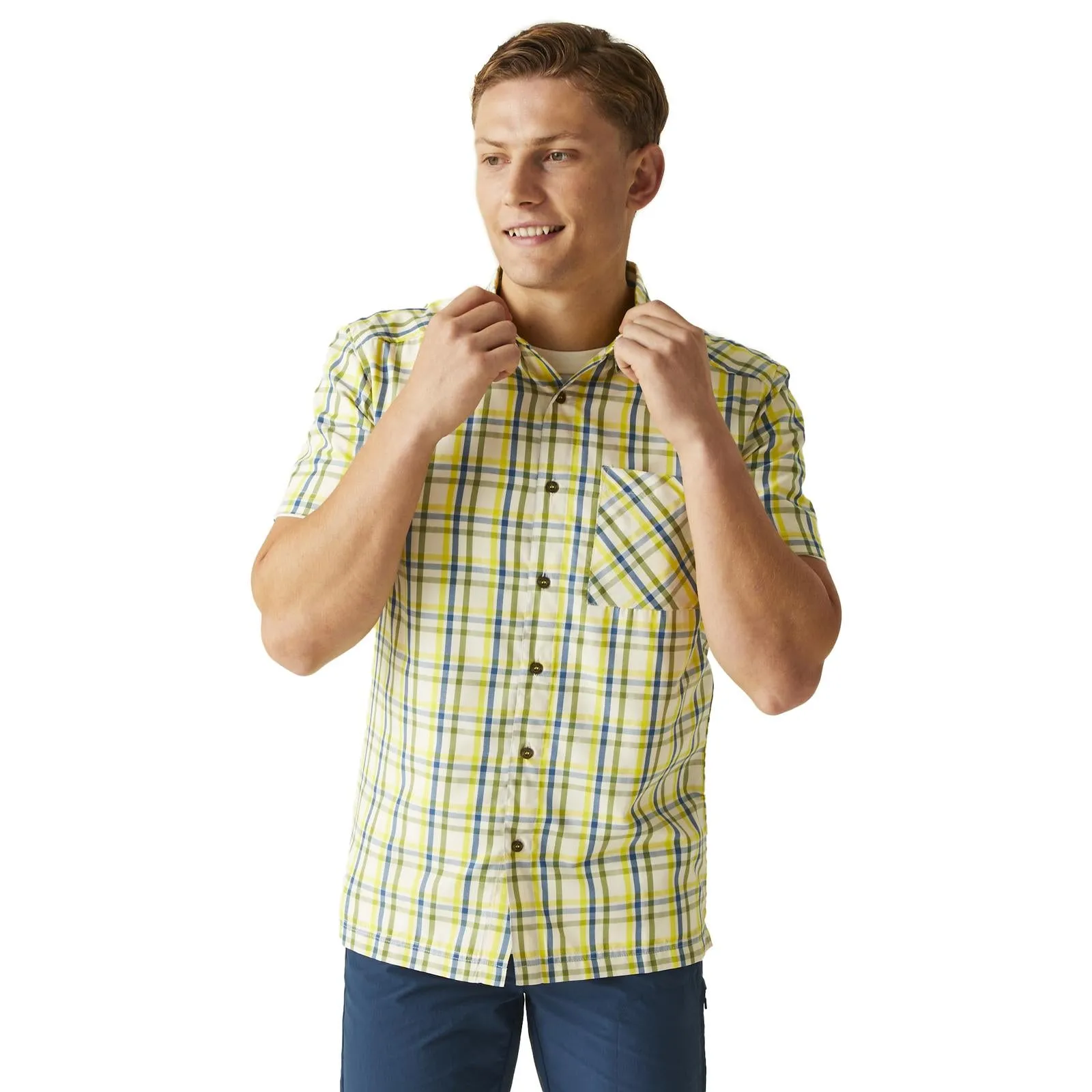 Regatta Mens Mindano VIII Short Sleeve Shirt