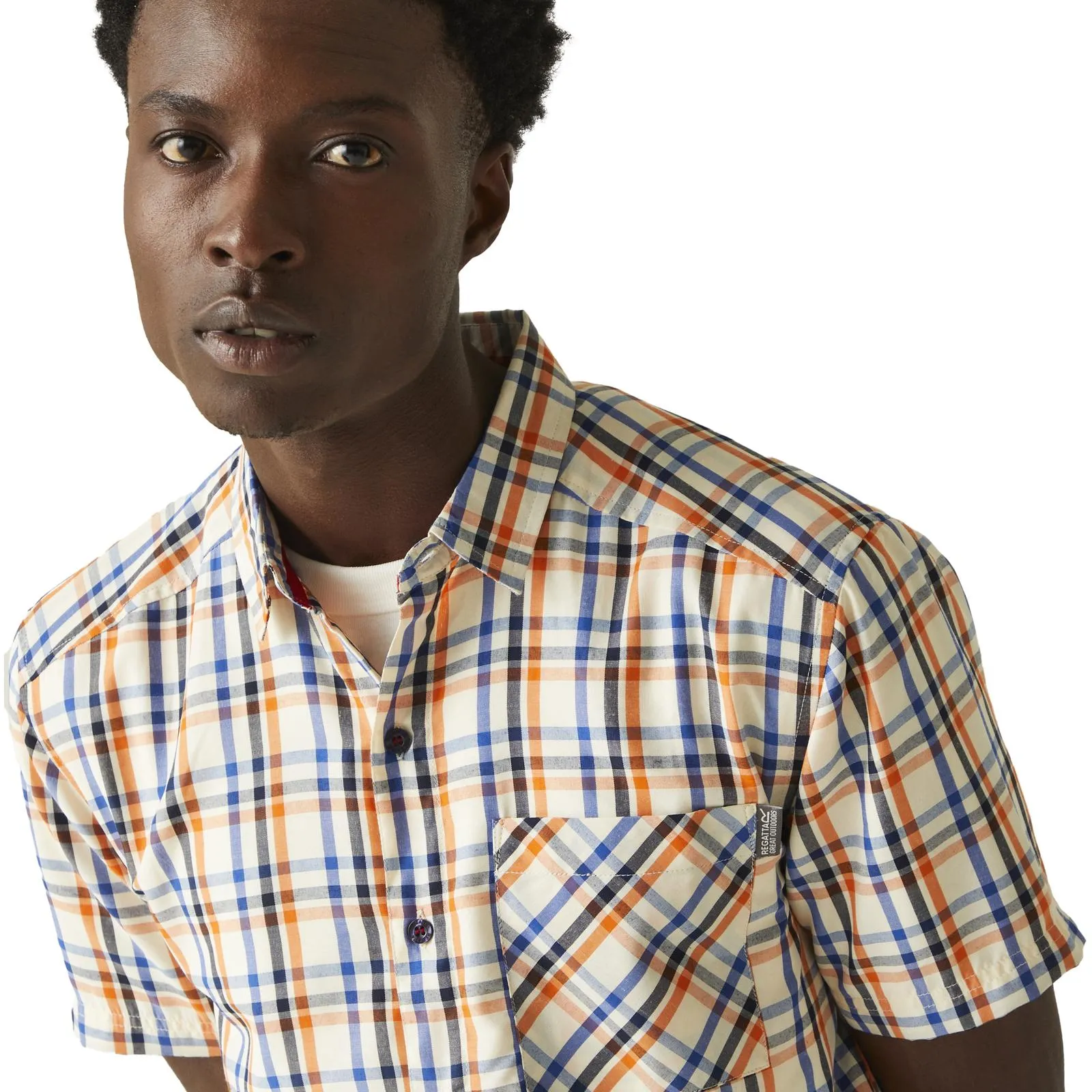Regatta Mens Mindano VIII Short Sleeve Shirt