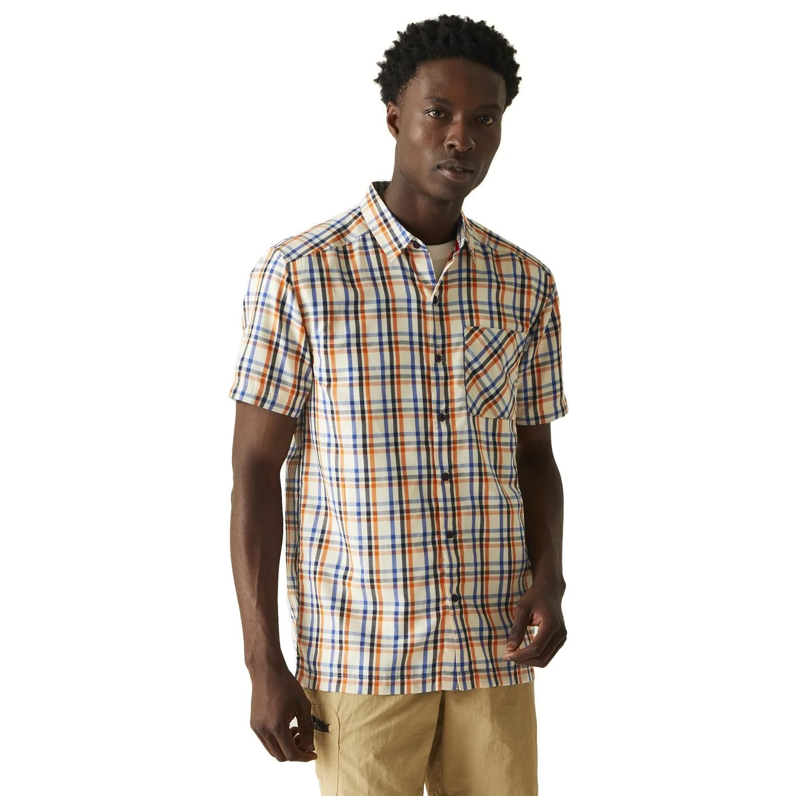 Regatta Mens Mindano VIII Short Sleeve Shirt