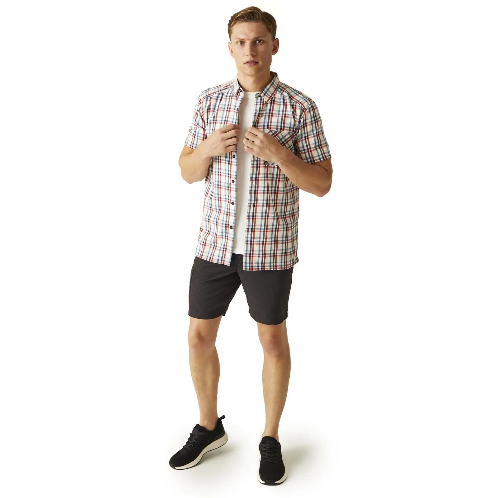 Regatta Mens Mindano VIII Short Sleeve Shirt