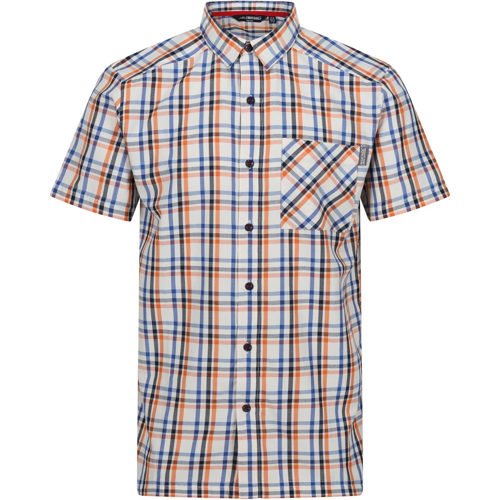 Regatta Mens Mindano VIII Short Sleeve Shirt
