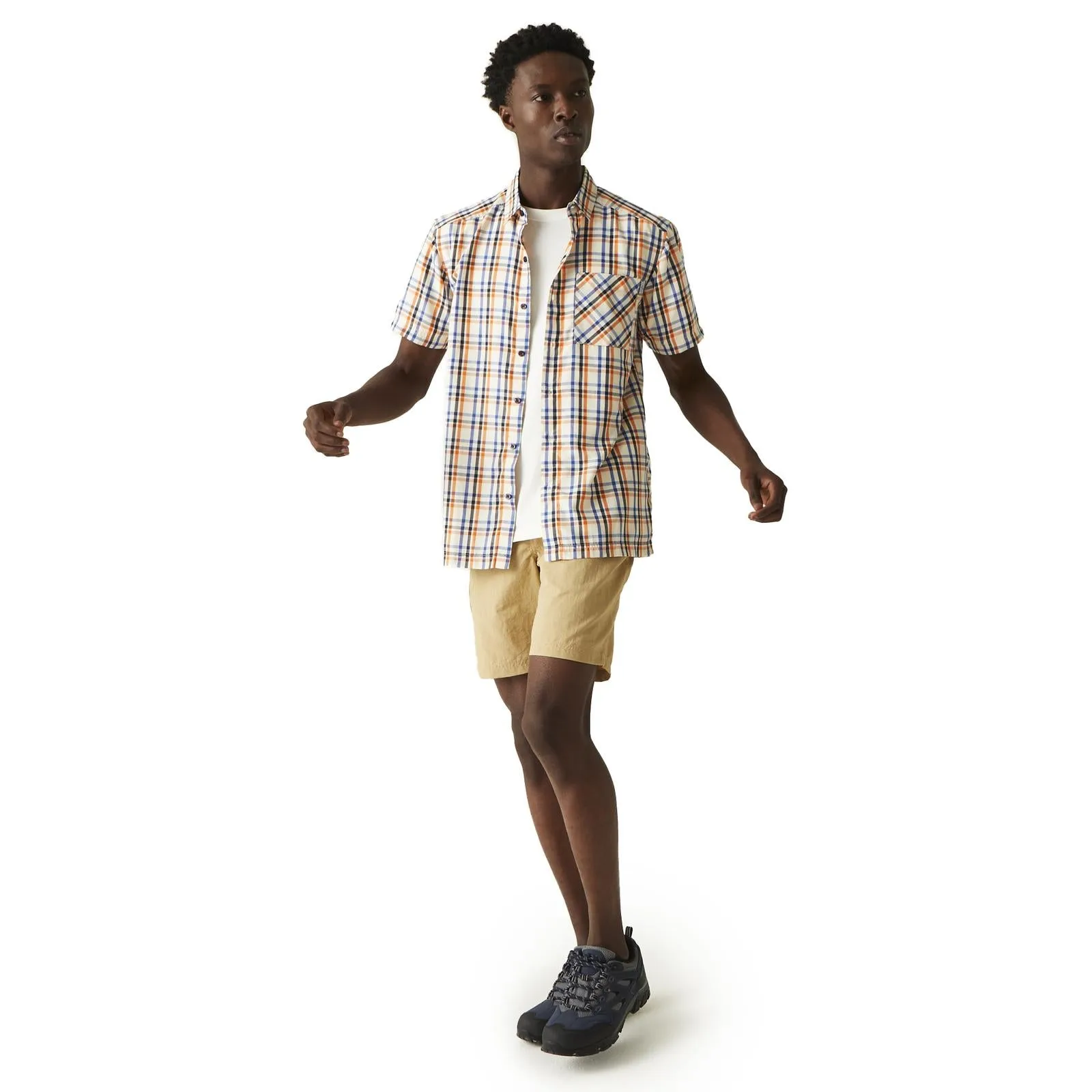 Regatta Mens Mindano VIII Short Sleeve Shirt