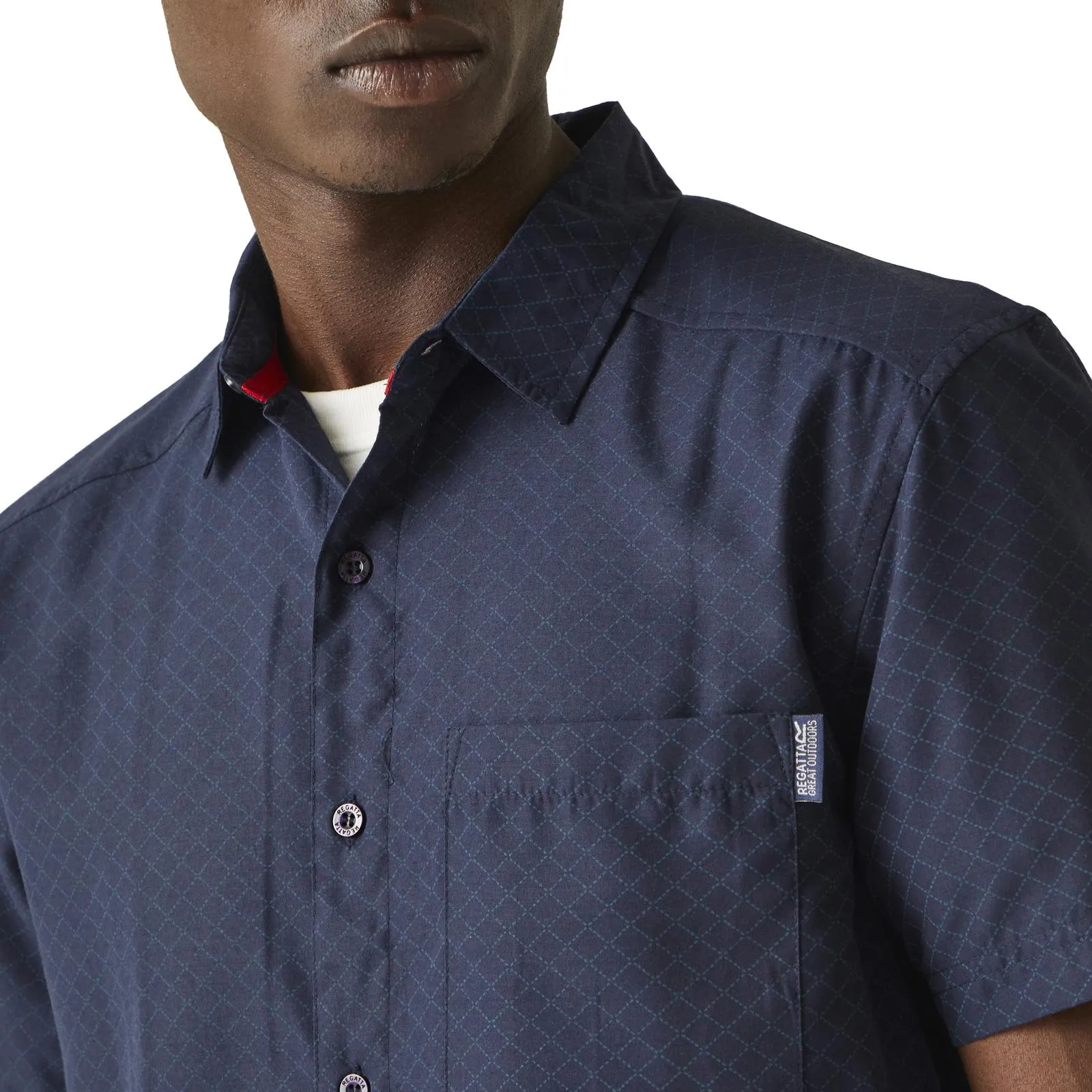 Regatta Mens Mindano VIII Short Sleeve Shirt