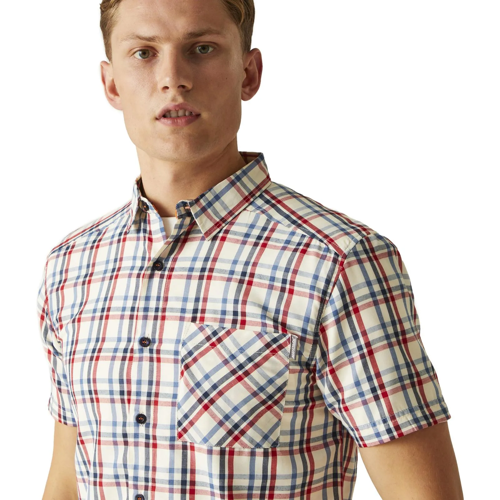 Regatta Mens Mindano VIII Short Sleeve Shirt
