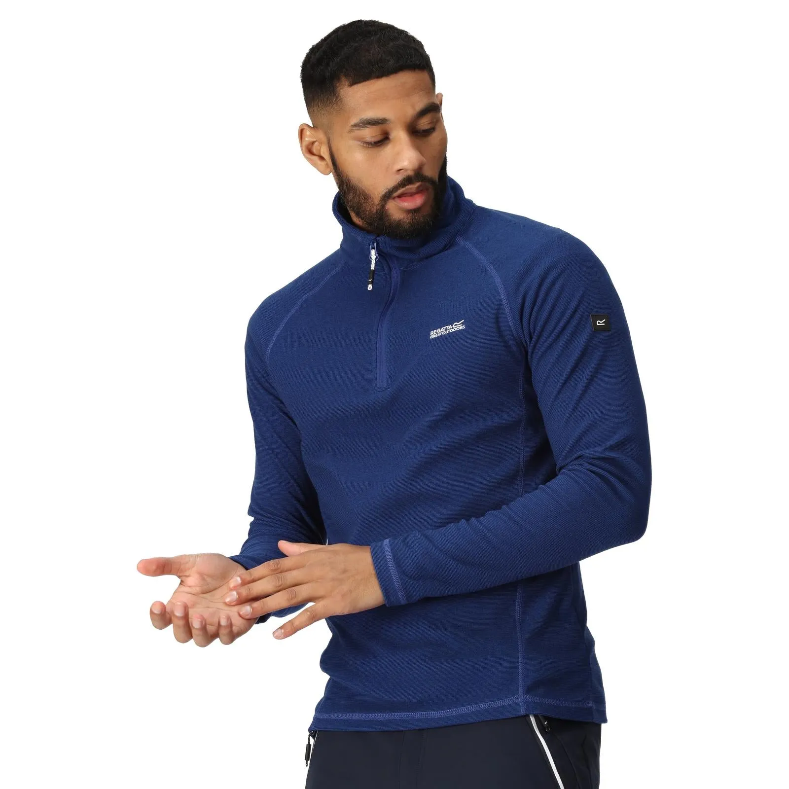 Regatta Mens Montes Half Zip Fleece Jumper
