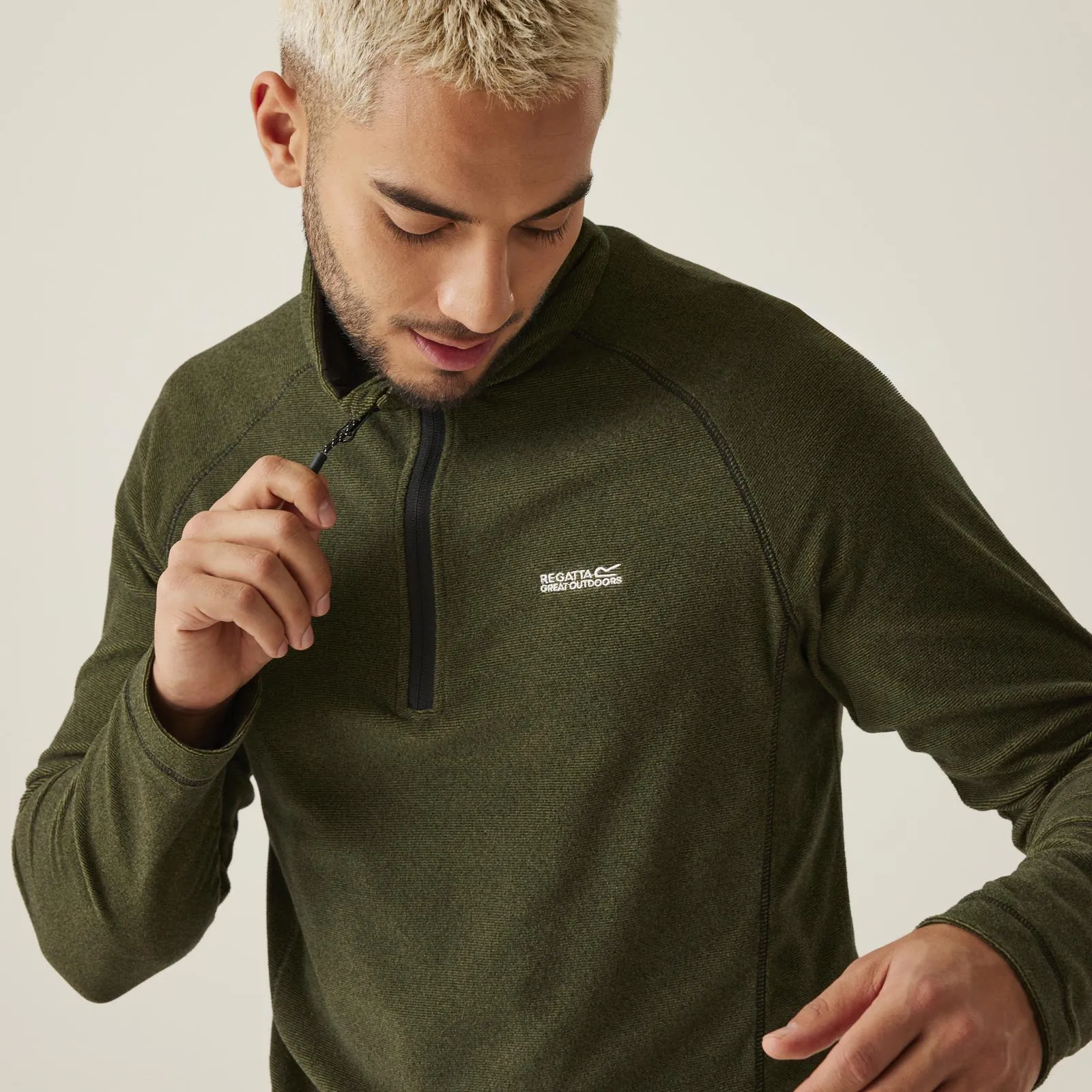 Regatta Mens Montes Half Zip Fleece Jumper