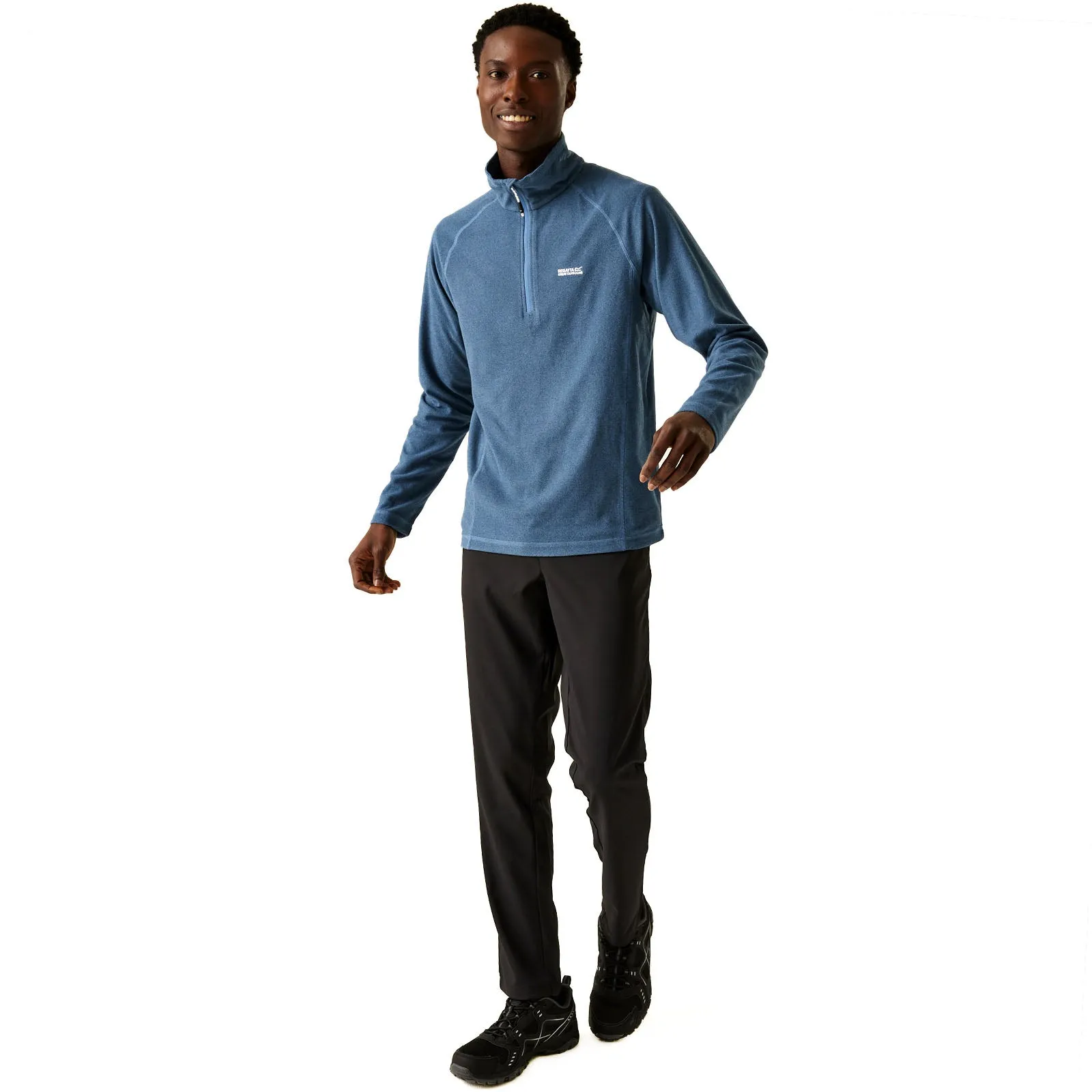 Regatta Mens Montes Half Zip Fleece Jumper