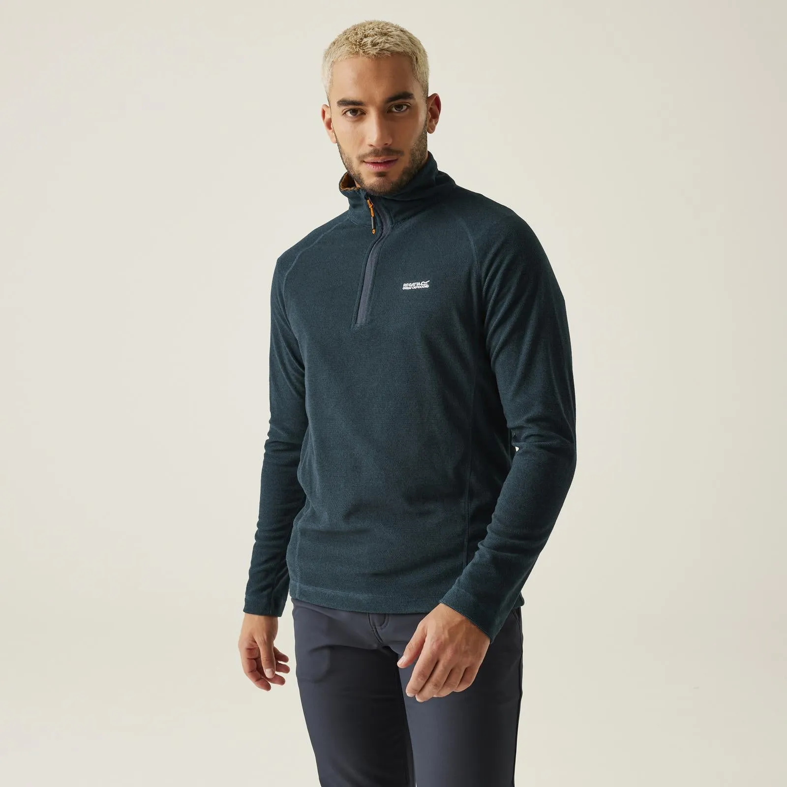 Regatta Mens Montes Half Zip Fleece Jumper