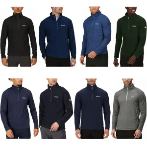 Regatta Mens Montes Half Zip Fleece Jumper