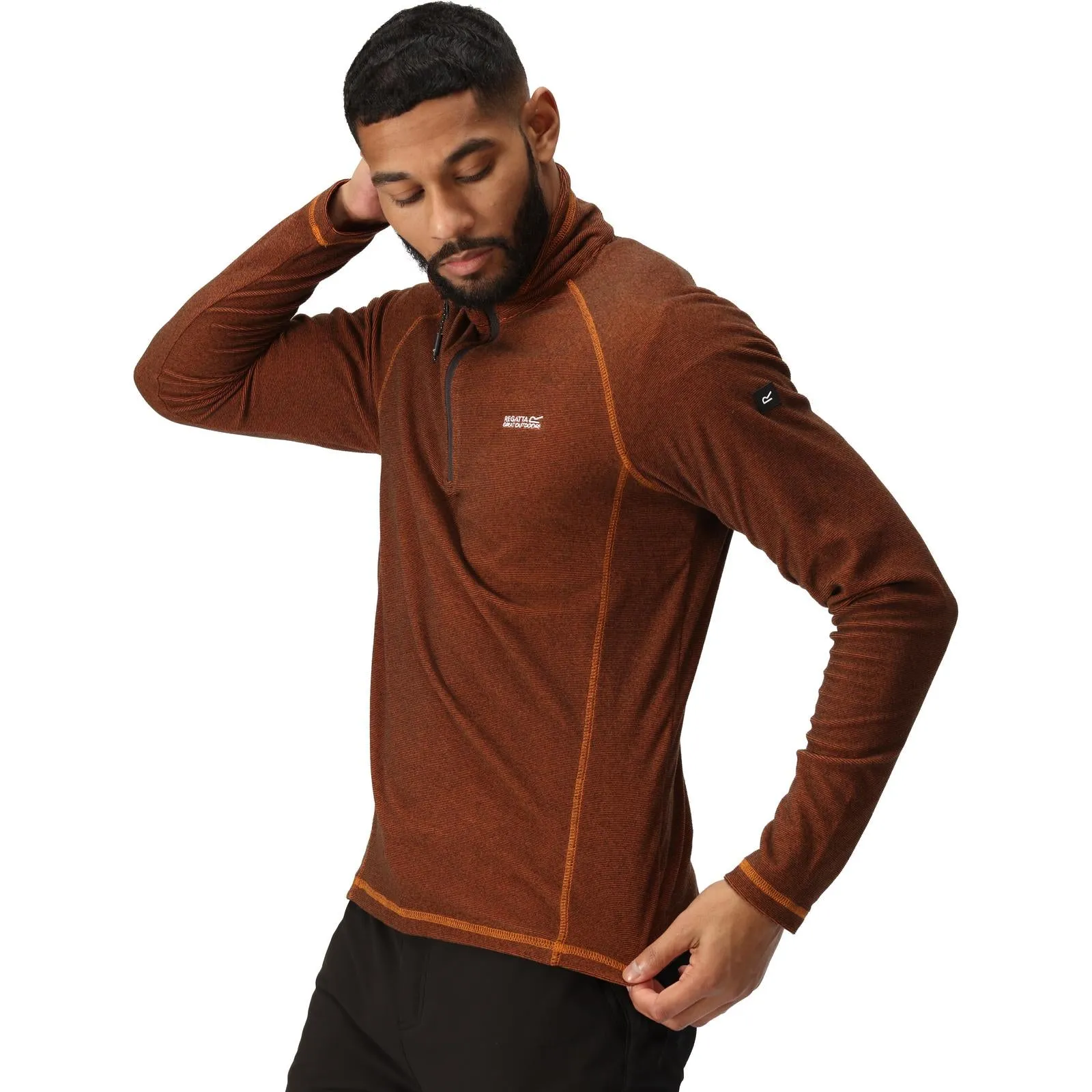 Regatta Mens Montes Half Zip Fleece Jumper