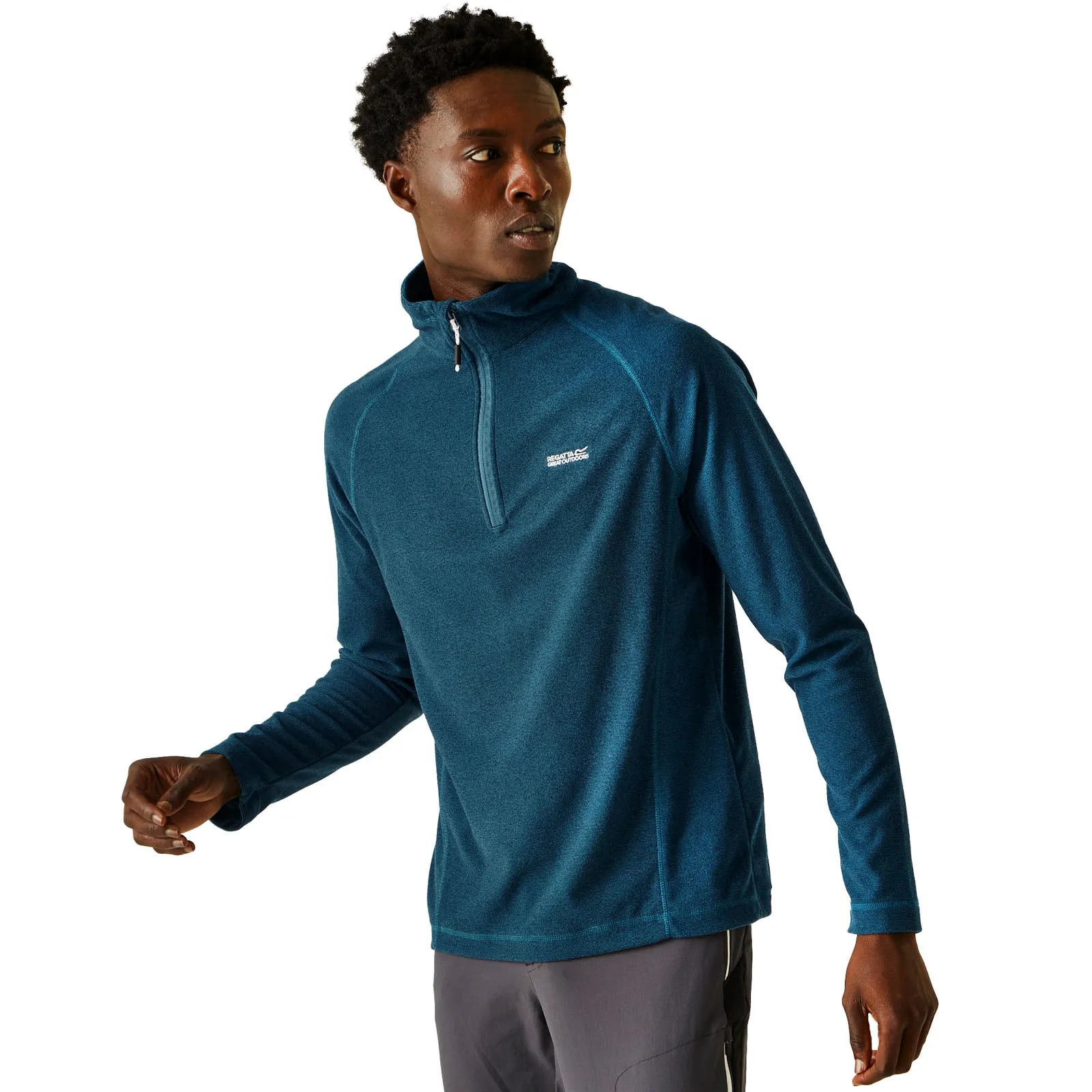 Regatta Mens Montes Half Zip Fleece Jumper