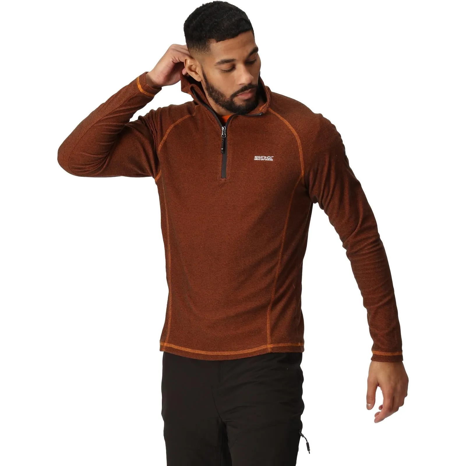 Regatta Mens Montes Half Zip Fleece Jumper