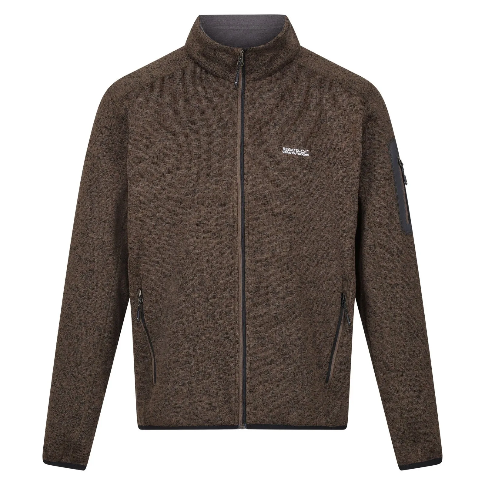 Regatta Mens Newhill Full Zip High Neck Fleece