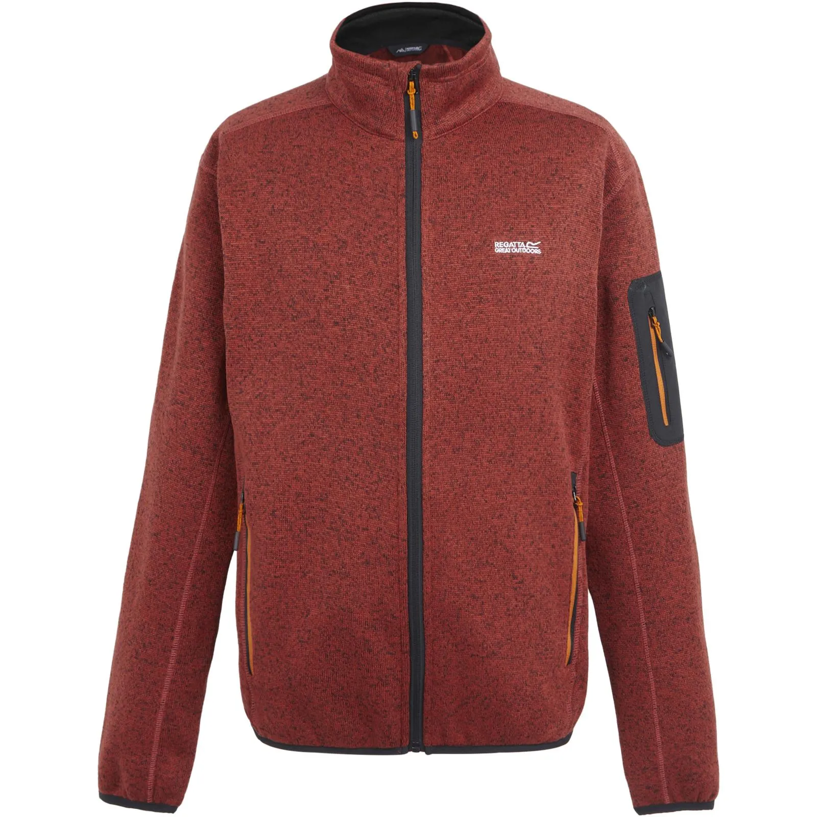 Regatta Mens Newhill Full Zip High Neck Fleece