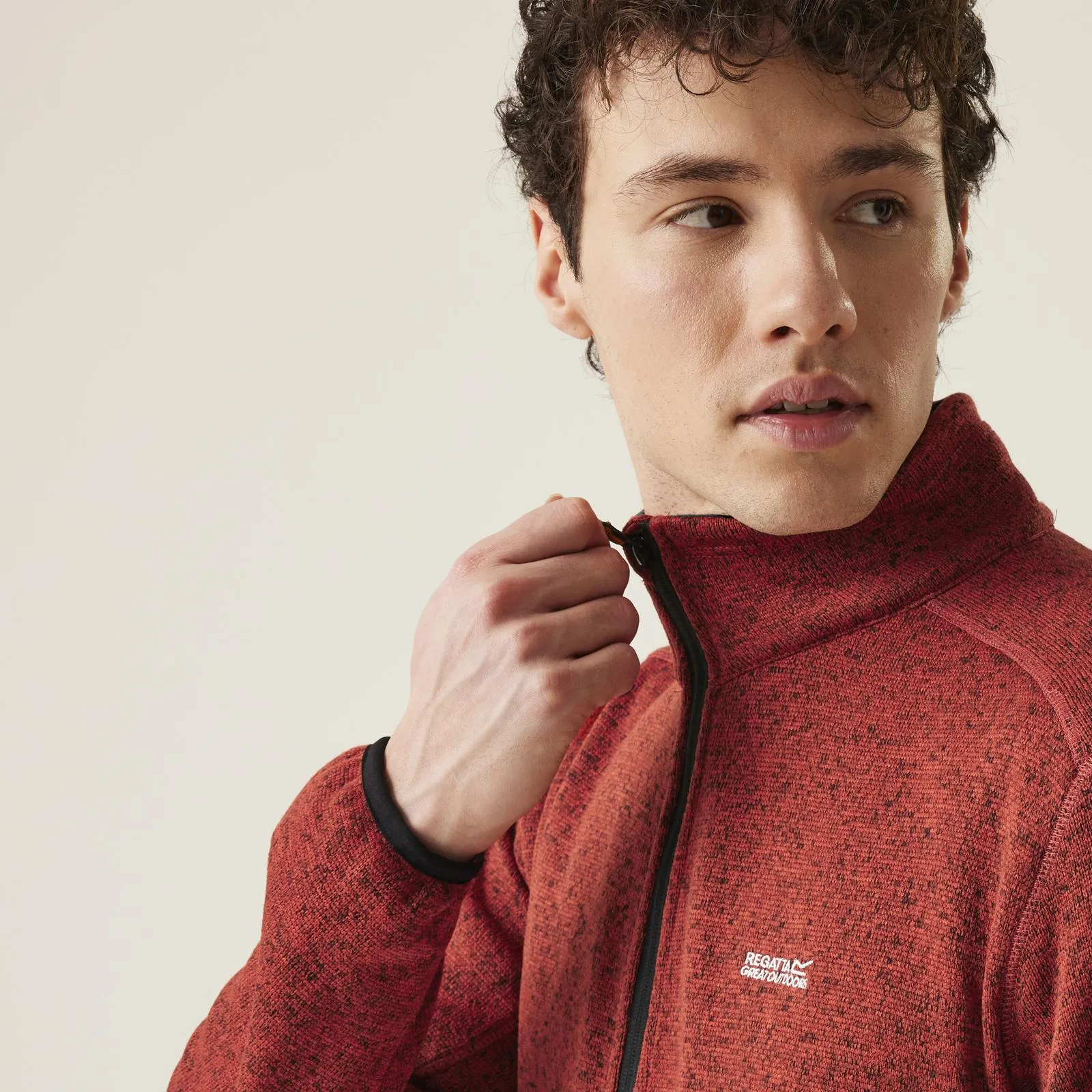 Regatta Mens Newhill Full Zip High Neck Fleece