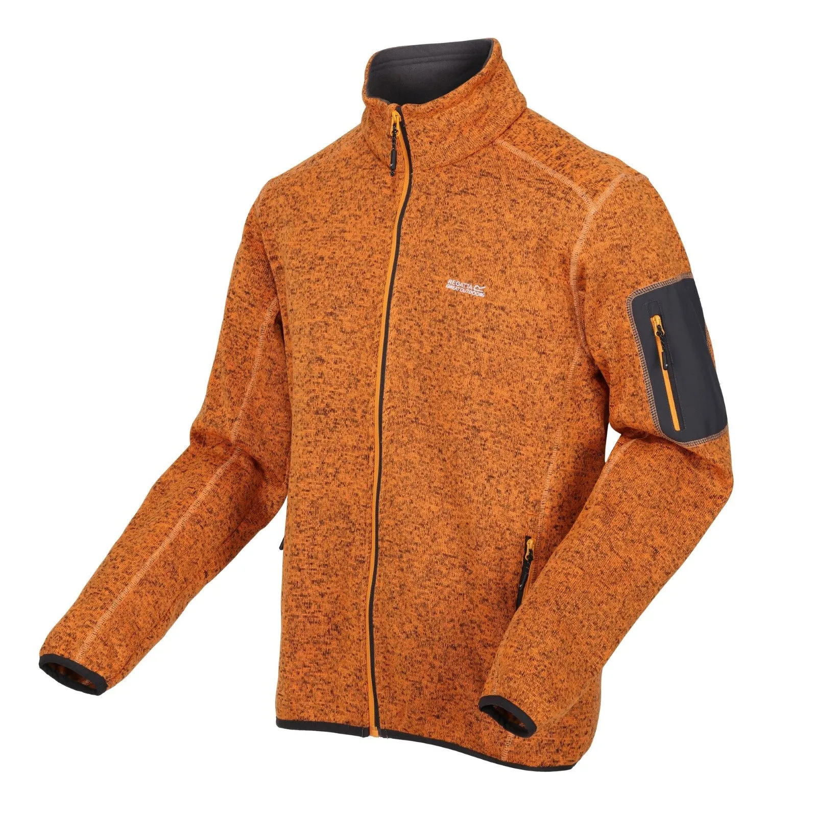 Regatta Mens Newhill Full Zip High Neck Fleece