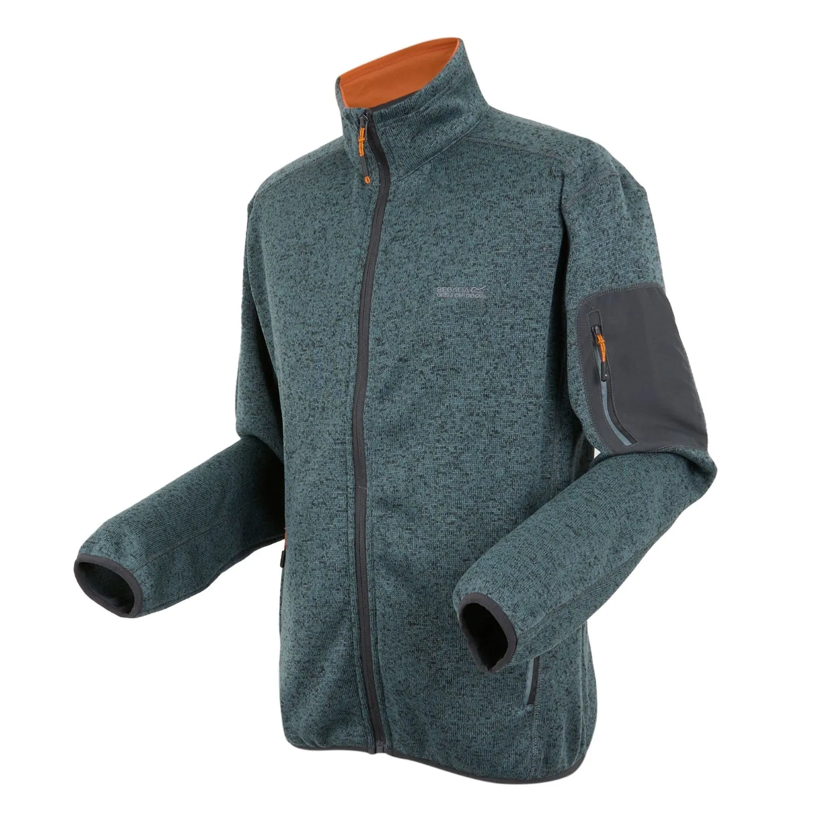 Regatta Mens Newhill Full Zip High Neck Fleece