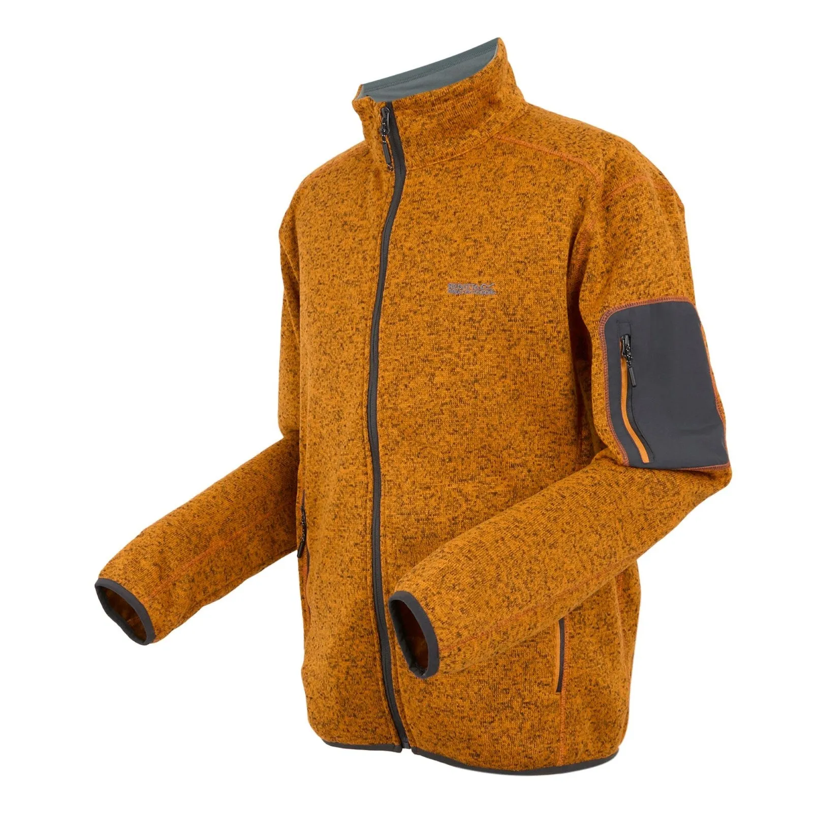 Regatta Mens Newhill Full Zip High Neck Fleece