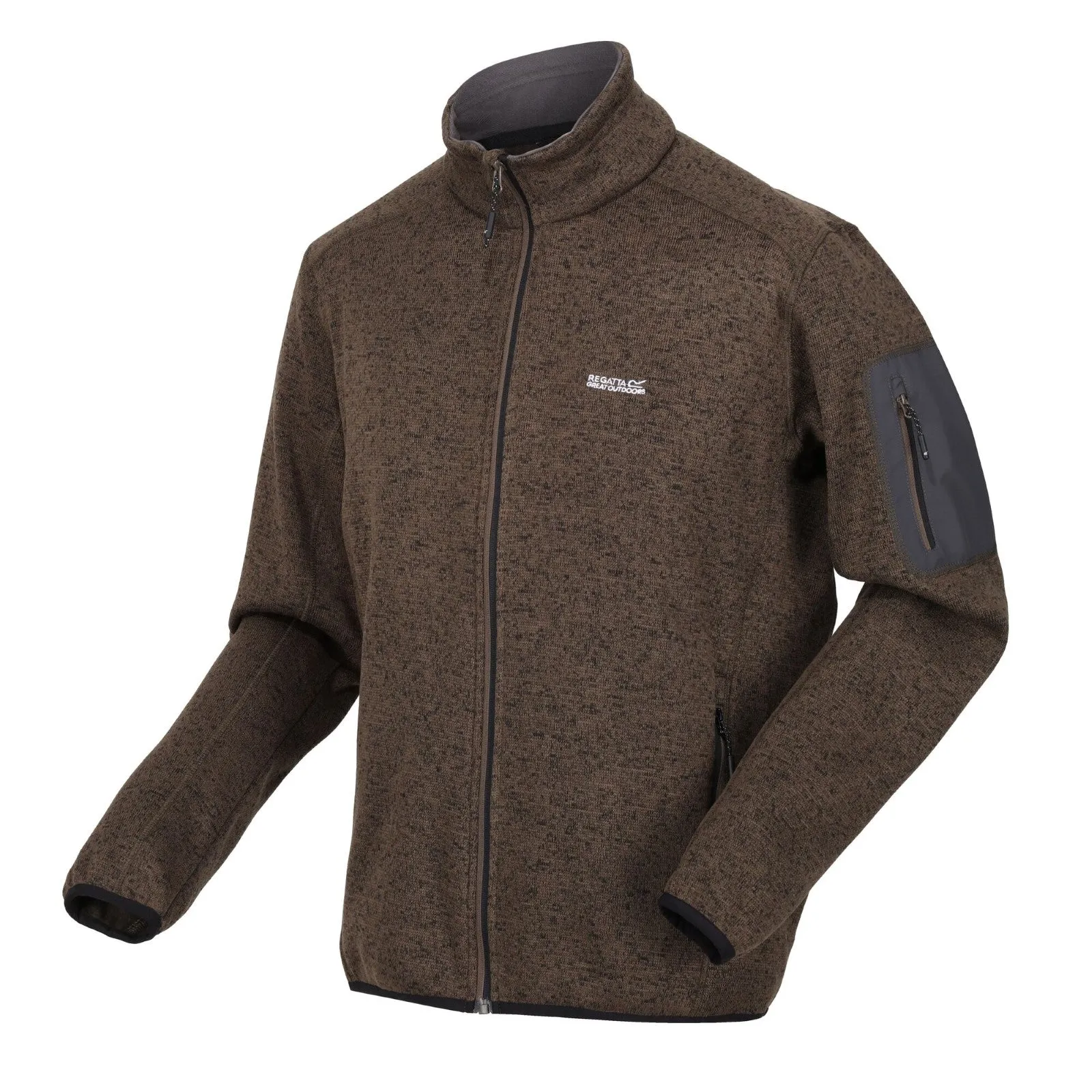 Regatta Mens Newhill Full Zip High Neck Fleece