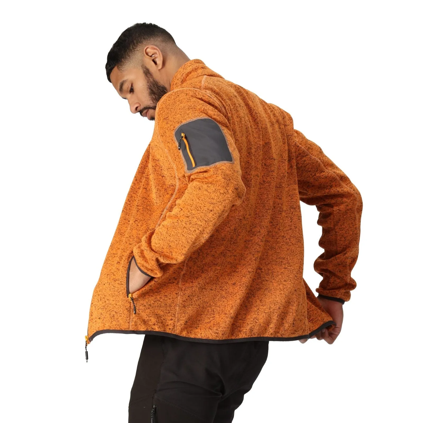 Regatta Mens Newhill Full Zip High Neck Fleece