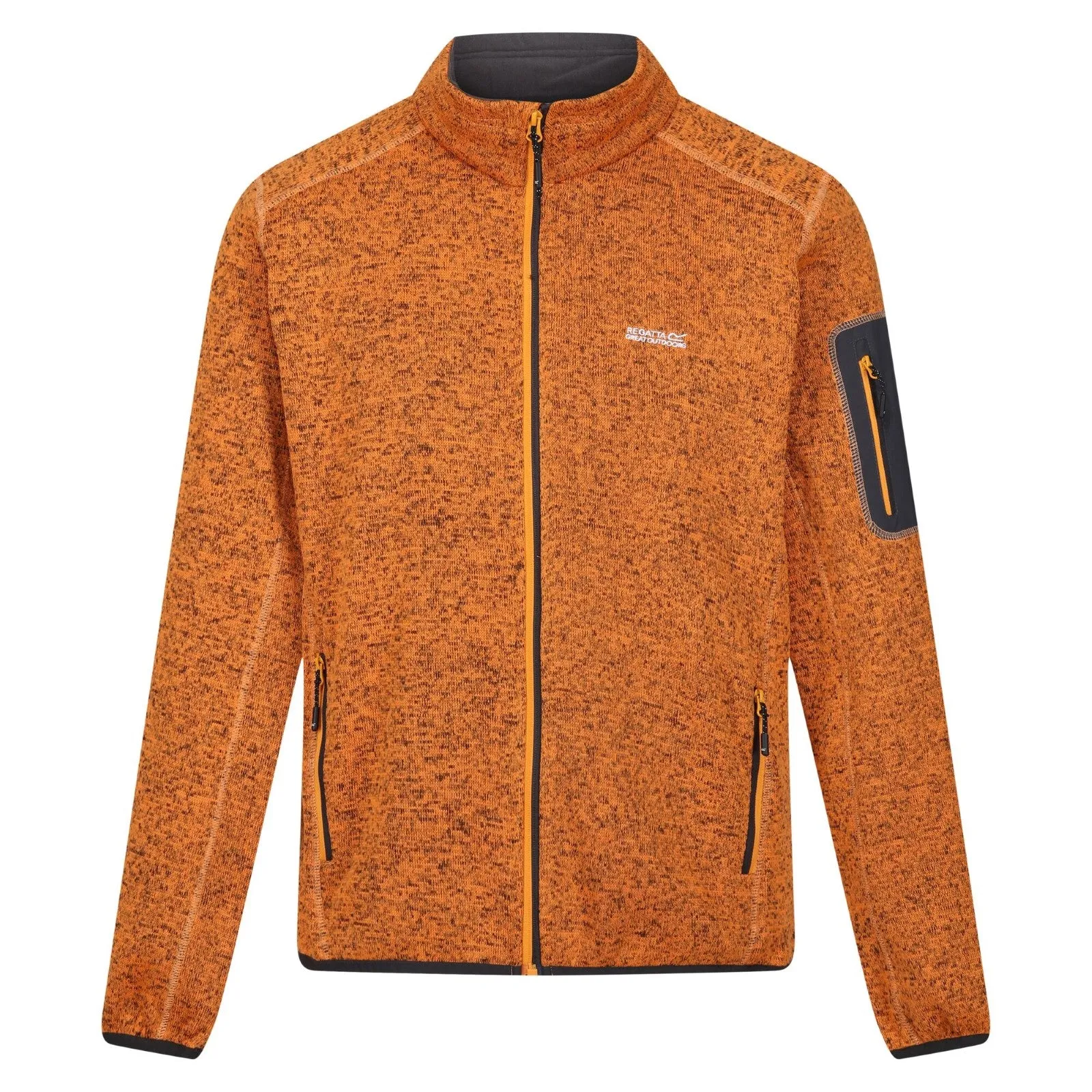 Regatta Mens Newhill Full Zip High Neck Fleece