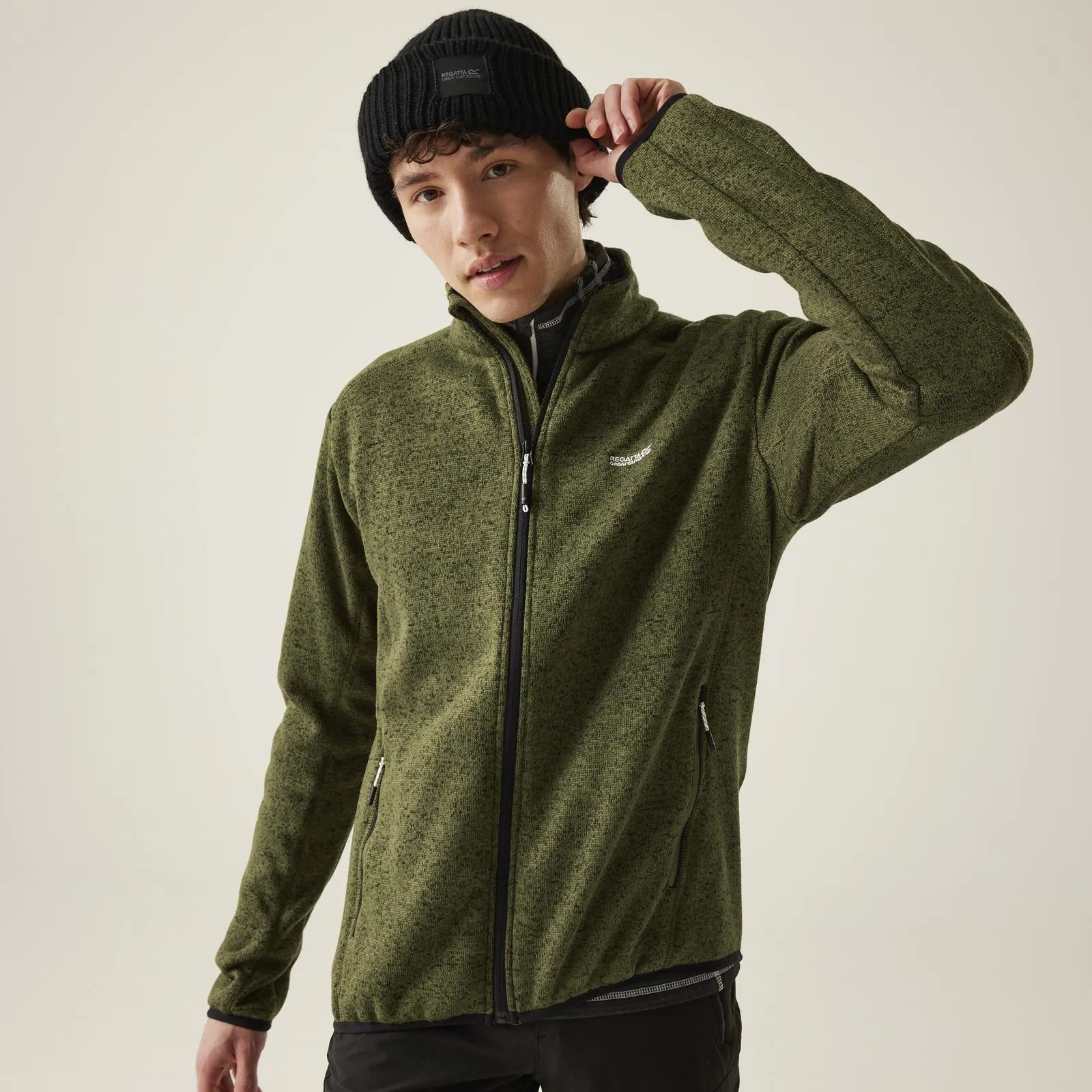 Regatta Mens Newhill Full Zip High Neck Fleece