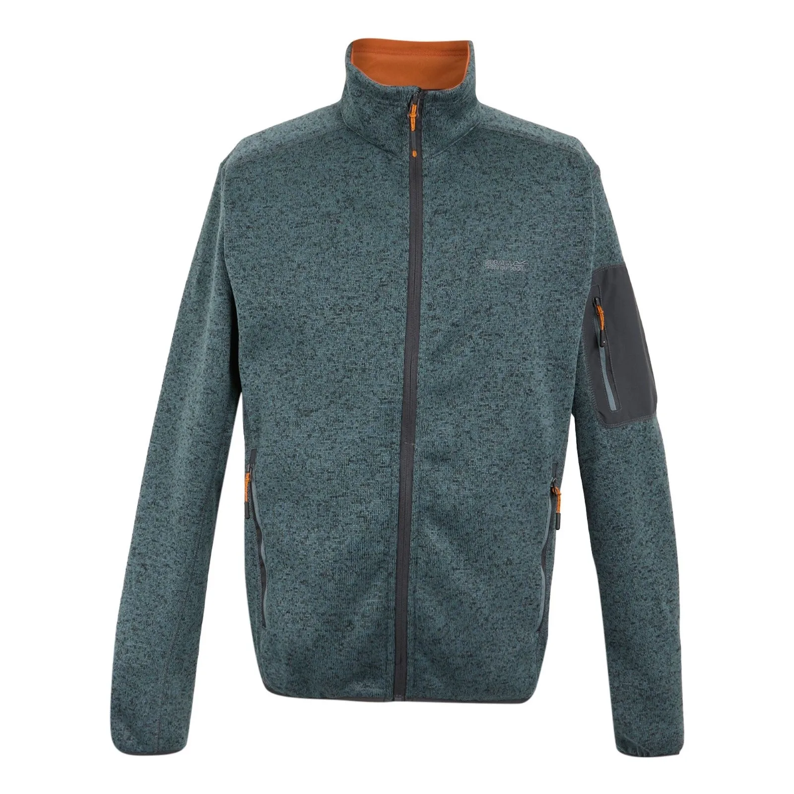 Regatta Mens Newhill Full Zip High Neck Fleece