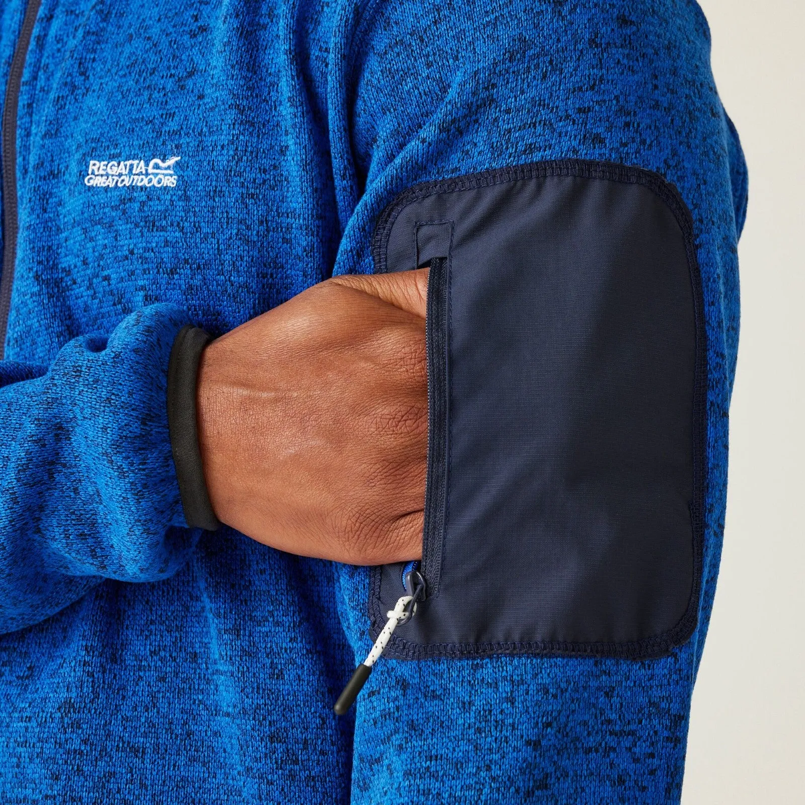 Regatta Mens Newhill Full Zip High Neck Fleece