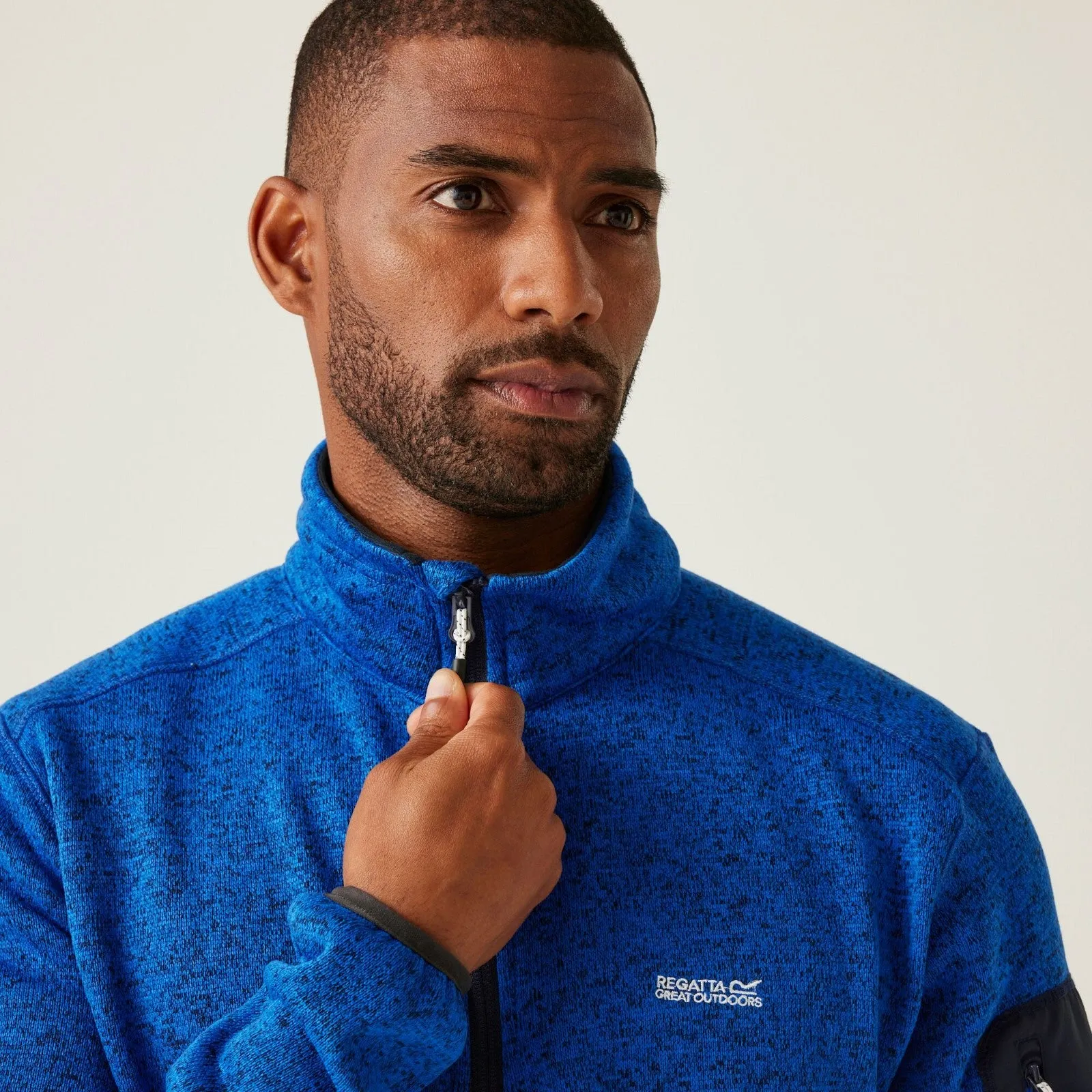 Regatta Mens Newhill Full Zip High Neck Fleece