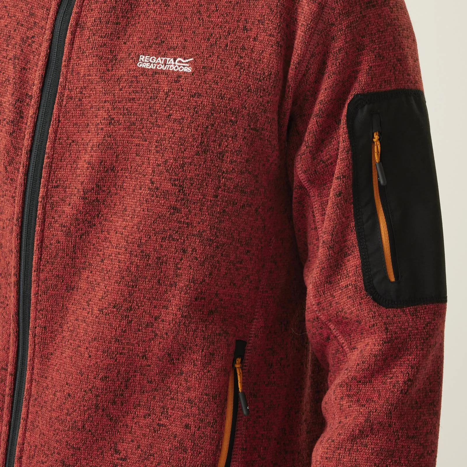 Regatta Mens Newhill Full Zip High Neck Fleece