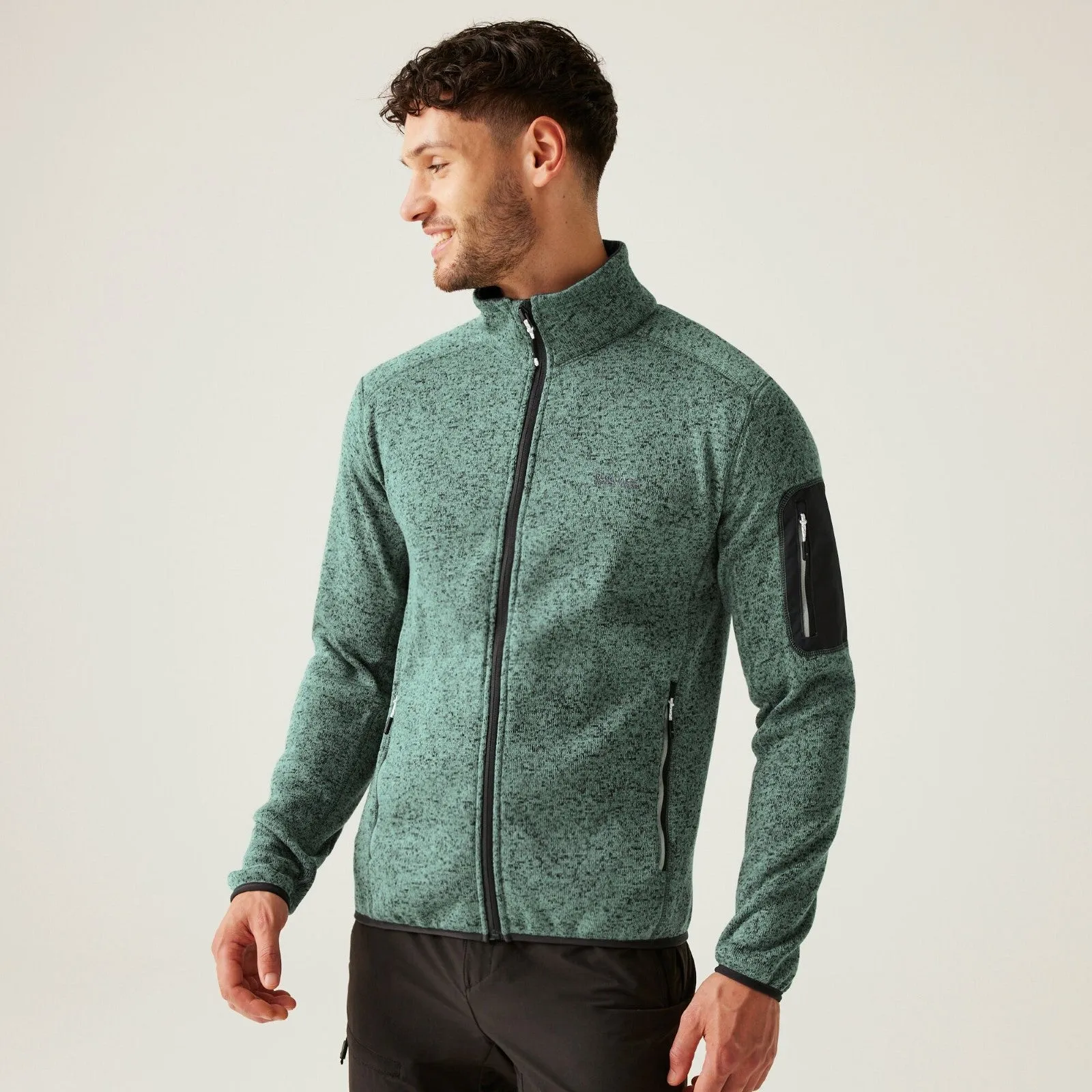 Regatta Mens Newhill Full Zip High Neck Fleece
