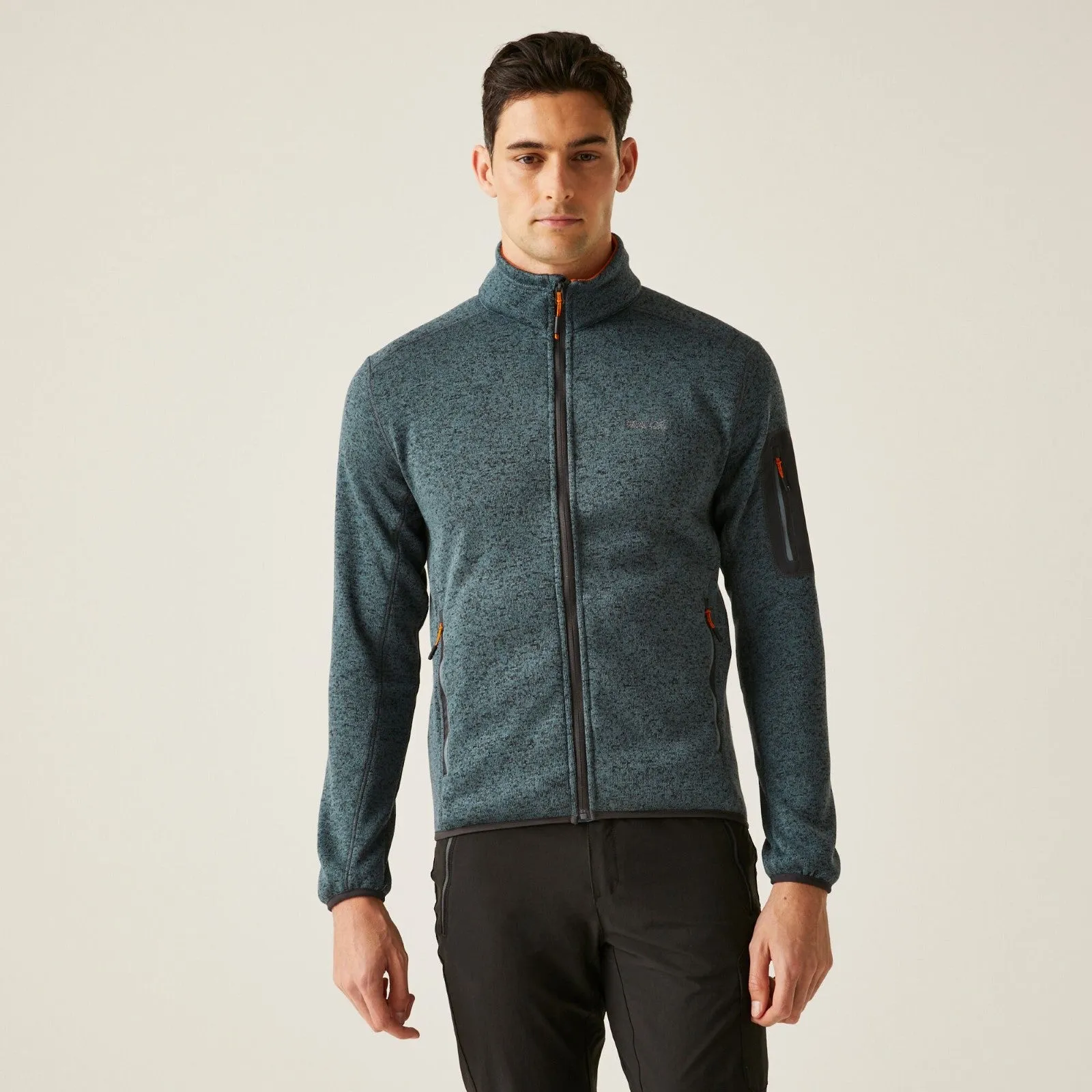 Regatta Mens Newhill Full Zip High Neck Fleece