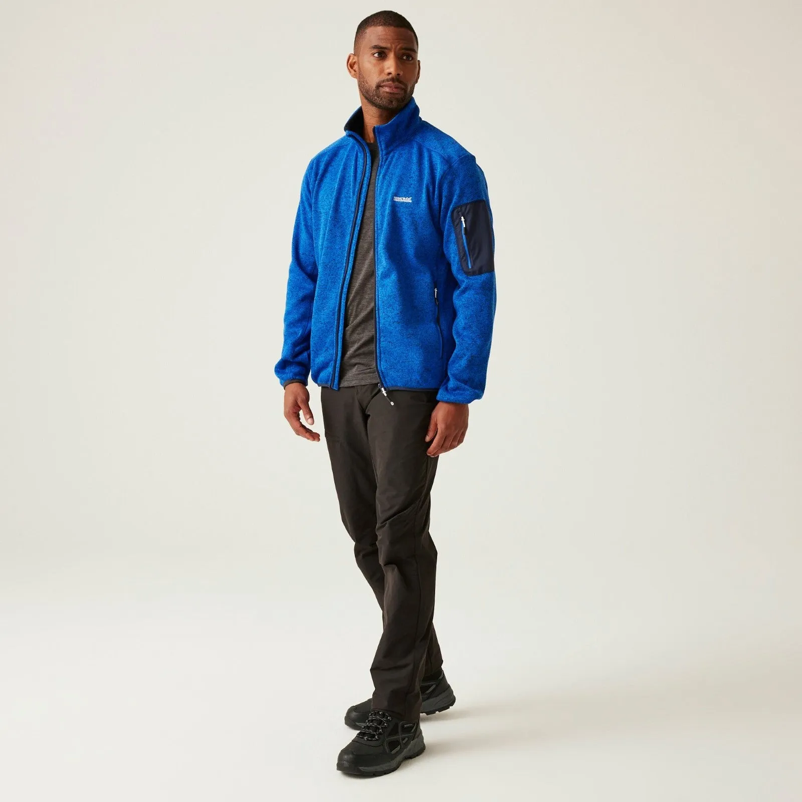 Regatta Mens Newhill Full Zip High Neck Fleece