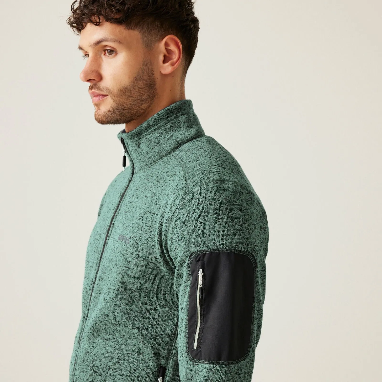 Regatta Mens Newhill Full Zip High Neck Fleece