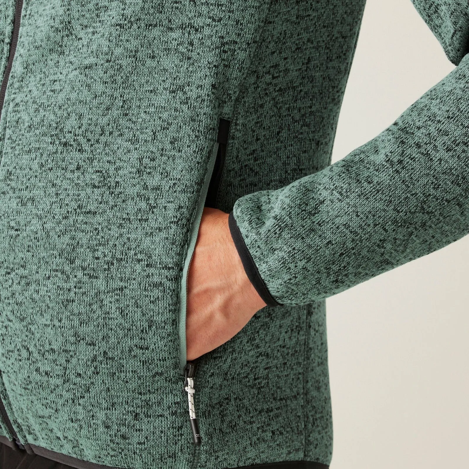 Regatta Mens Newhill Full Zip High Neck Fleece