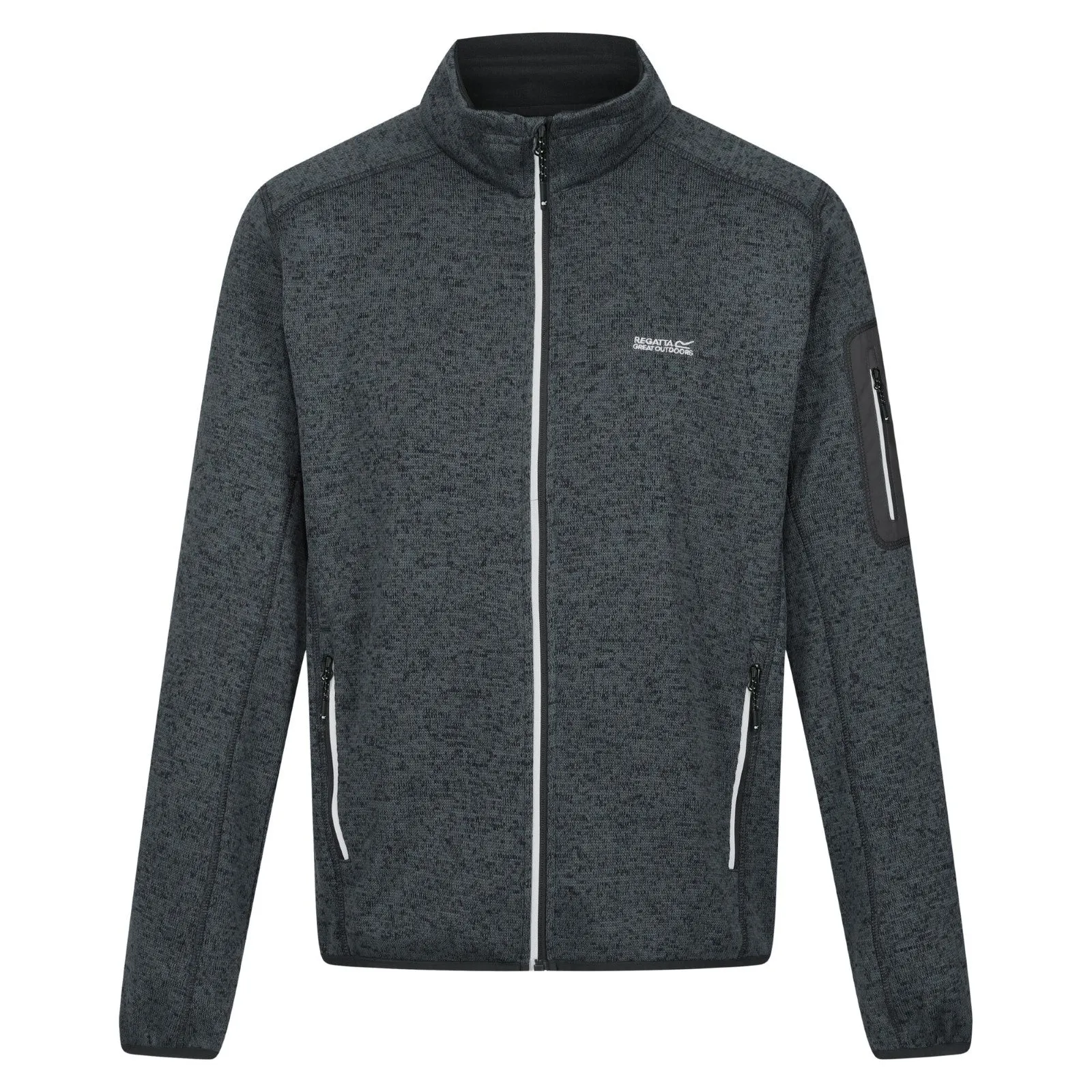 Regatta Mens Newhill Full Zip High Neck Fleece