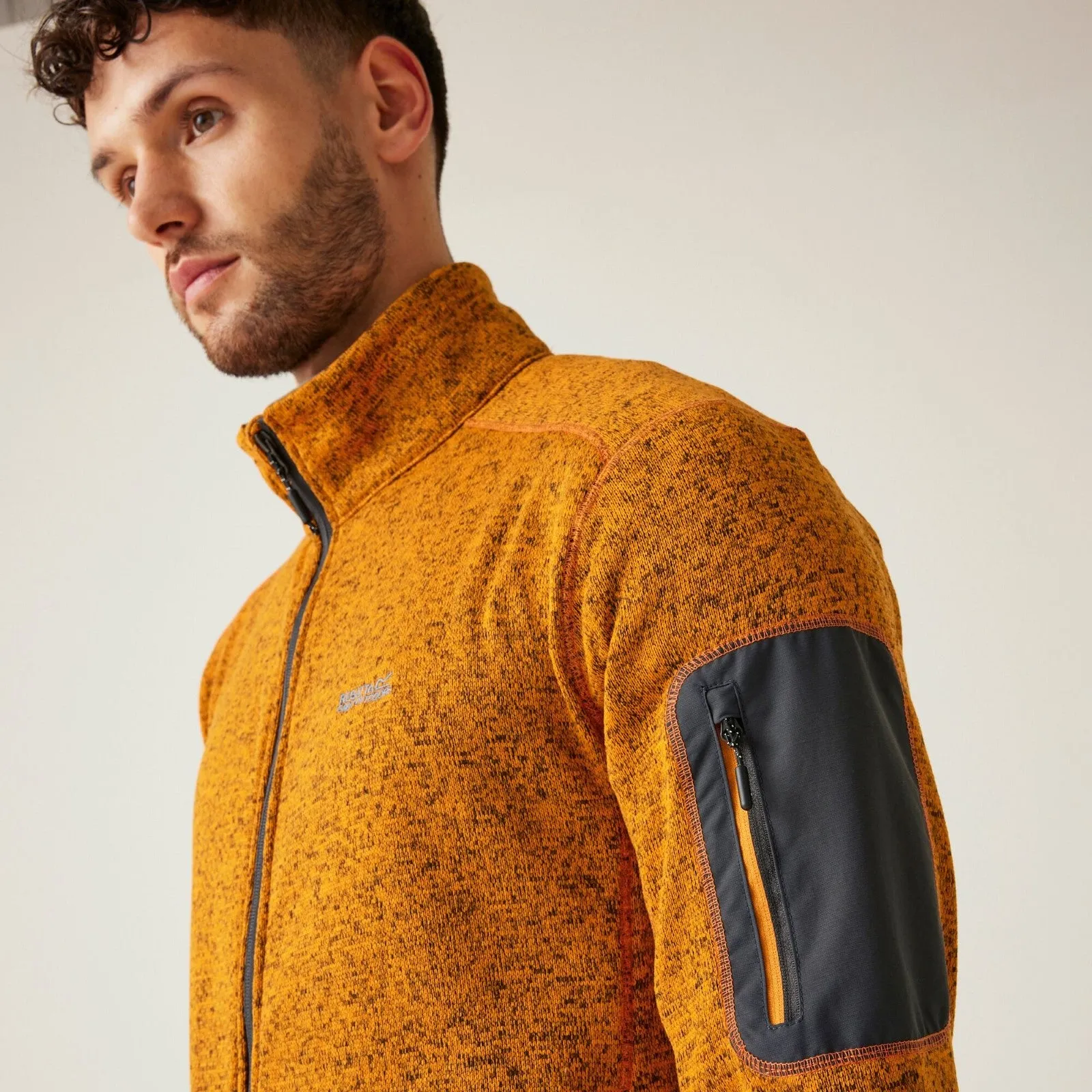 Regatta Mens Newhill Full Zip High Neck Fleece