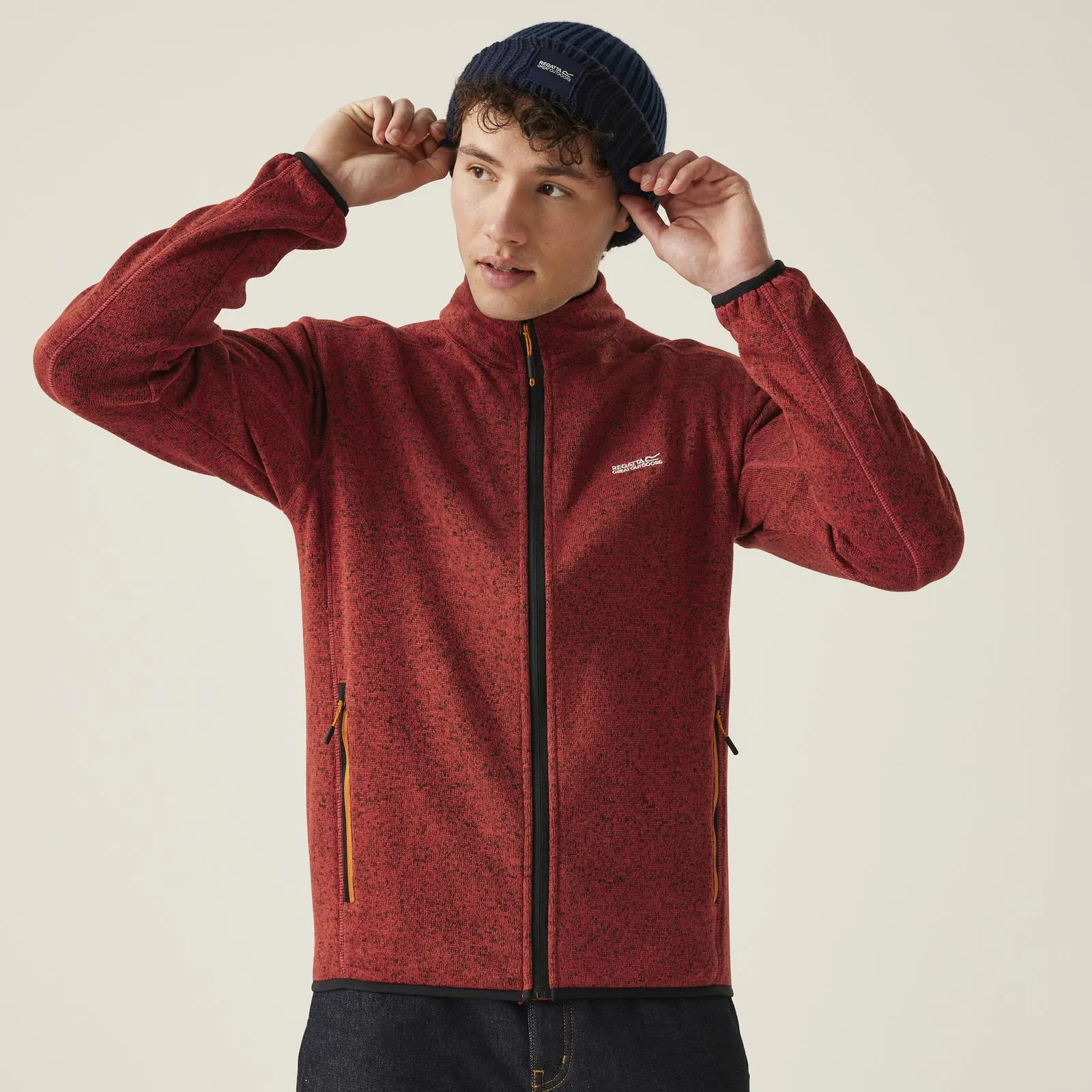 Regatta Mens Newhill Full Zip High Neck Fleece