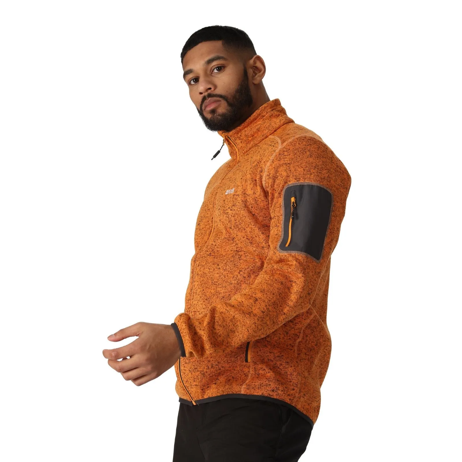 Regatta Mens Newhill Full Zip High Neck Fleece